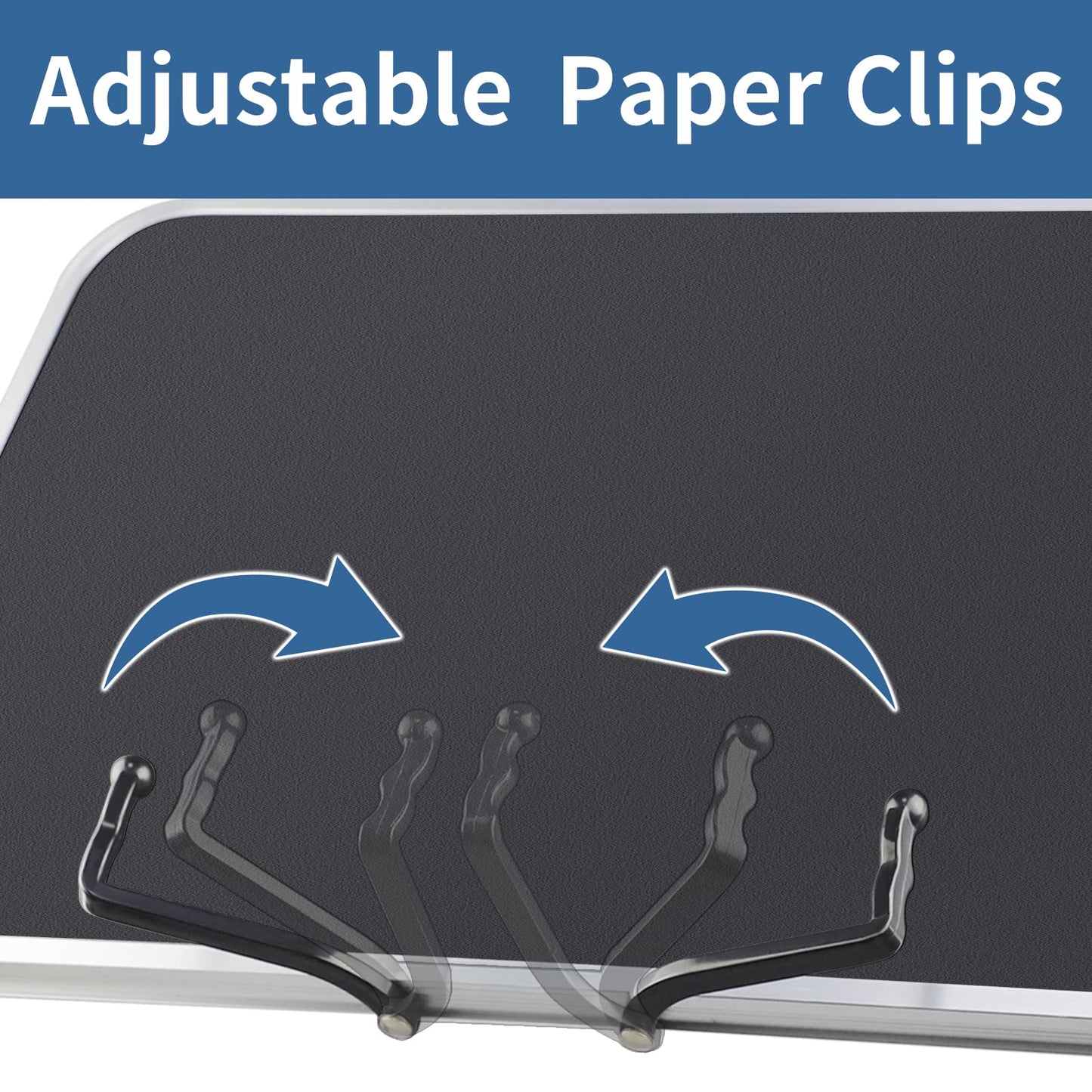 Adjustable Book Stand,Bigger Size and More Load-Bearing Aluminum Book Holders for Reading Hands Free,Ergonomic Book Holder for Tablets, Magazines, Documents