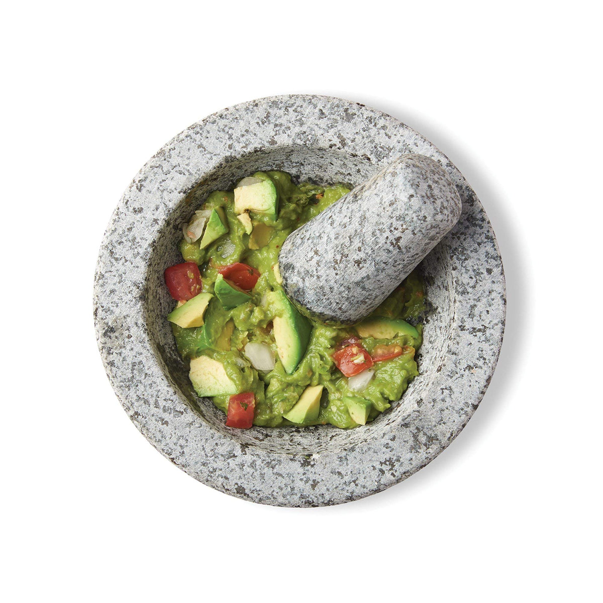 Fox Run 3867 Molcajete Mortar and Pestle, Granite Black