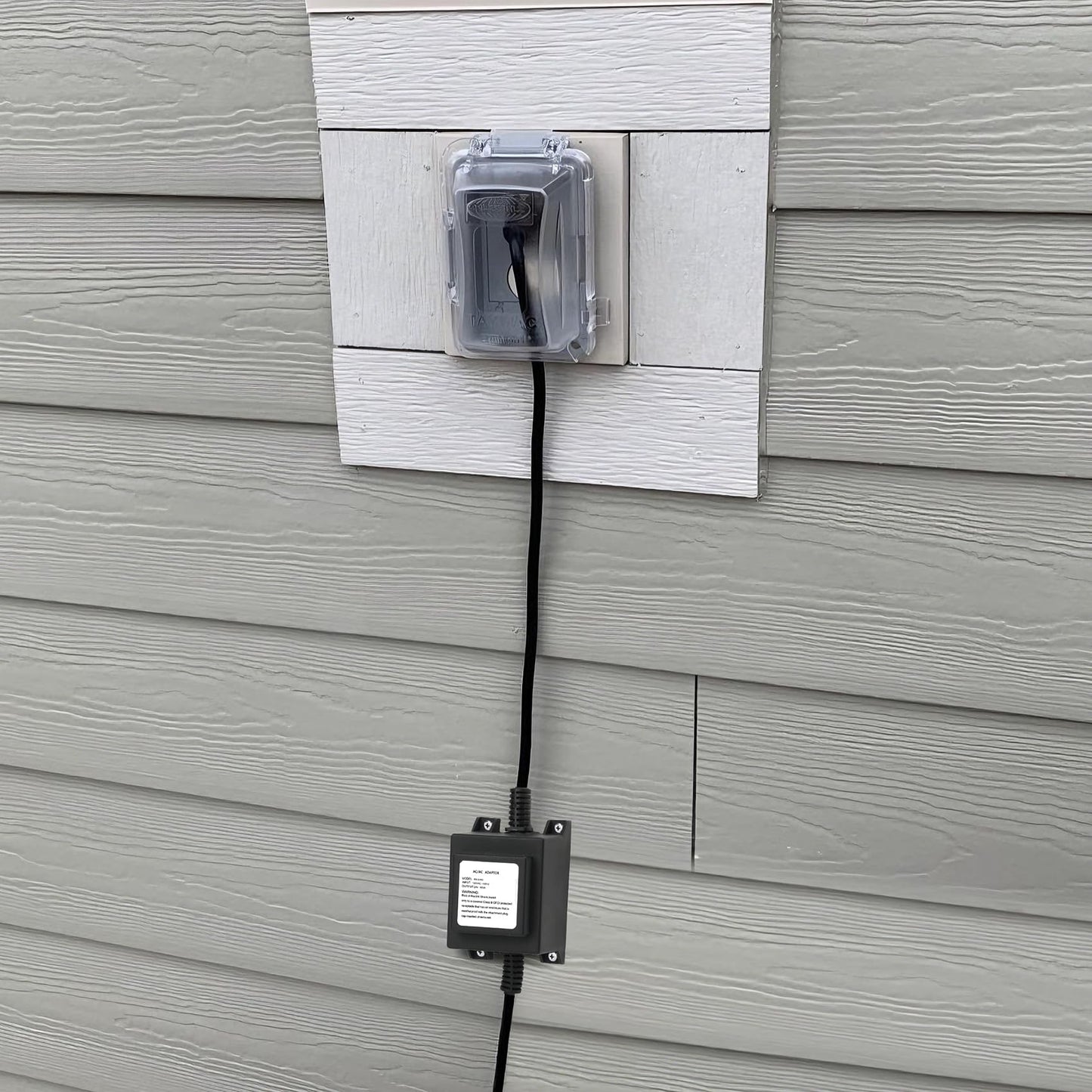 only fire Outdoor Landscape Transformer 110/120V to AC 24V/2.5A, 60-Watt Waterproof Power Supply Converter for LED Landscape Lighting, Grills, Spotlight, Pathway Light，Swimming Pool Light, Water Pump