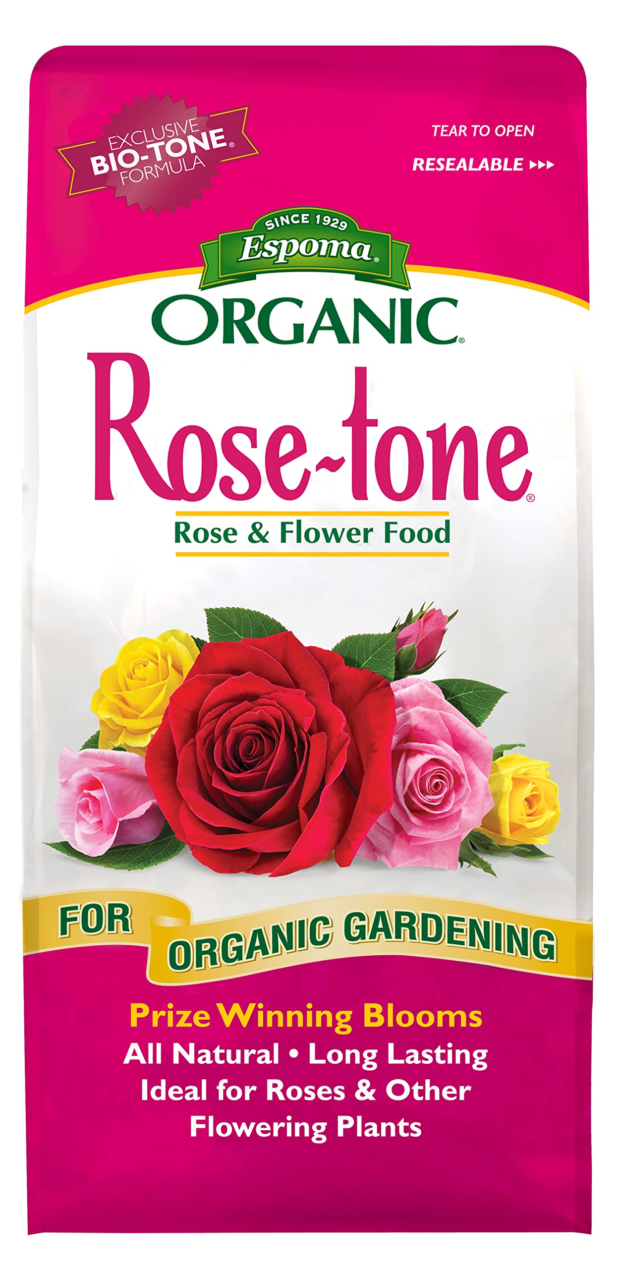 Espoma RT4 4 Lbs Rose-tone® 6-6-4 Plant Food