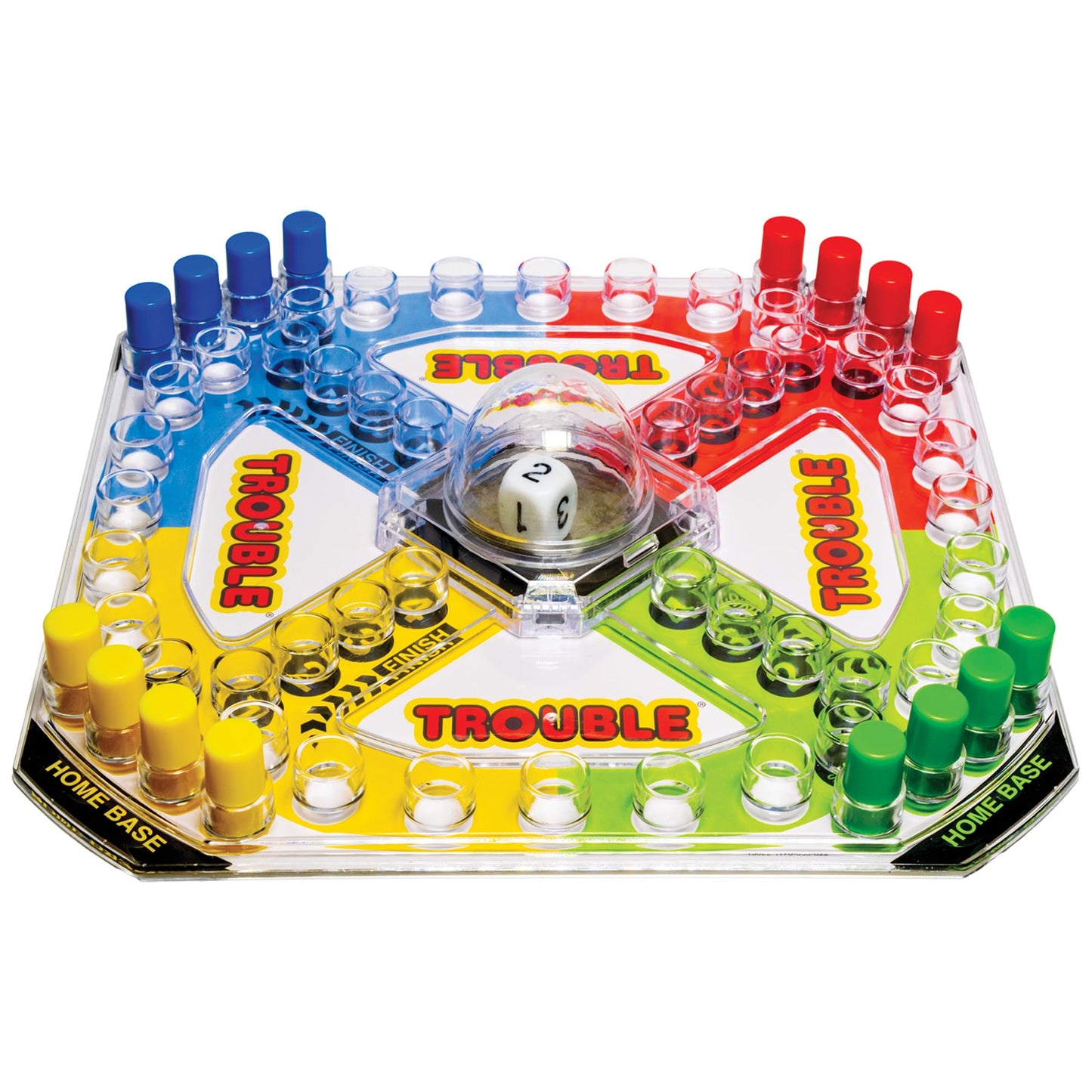 Winning Moves Classic Troubble Multicolor