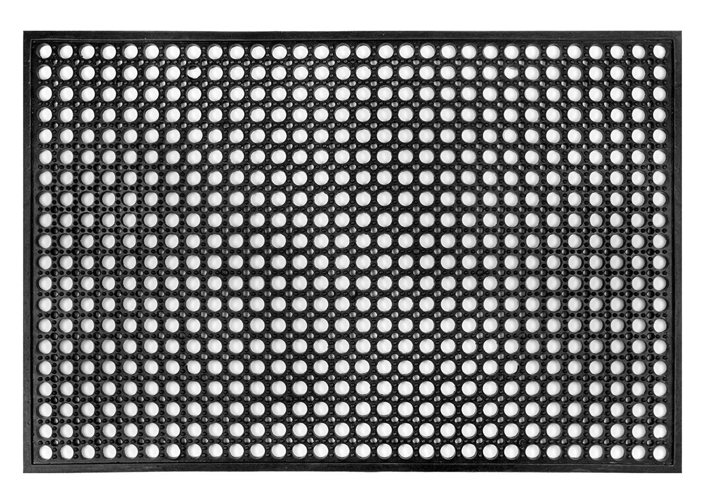 Yesland Rubber Door Mat 36 x 24 Inches, Durable Restaurant Kitchen Non-Slip Bar Drainage Utility Floor Mat, Ideal Entry Way Doormat for Home and Garden & Indoor Outdoor Wet Area