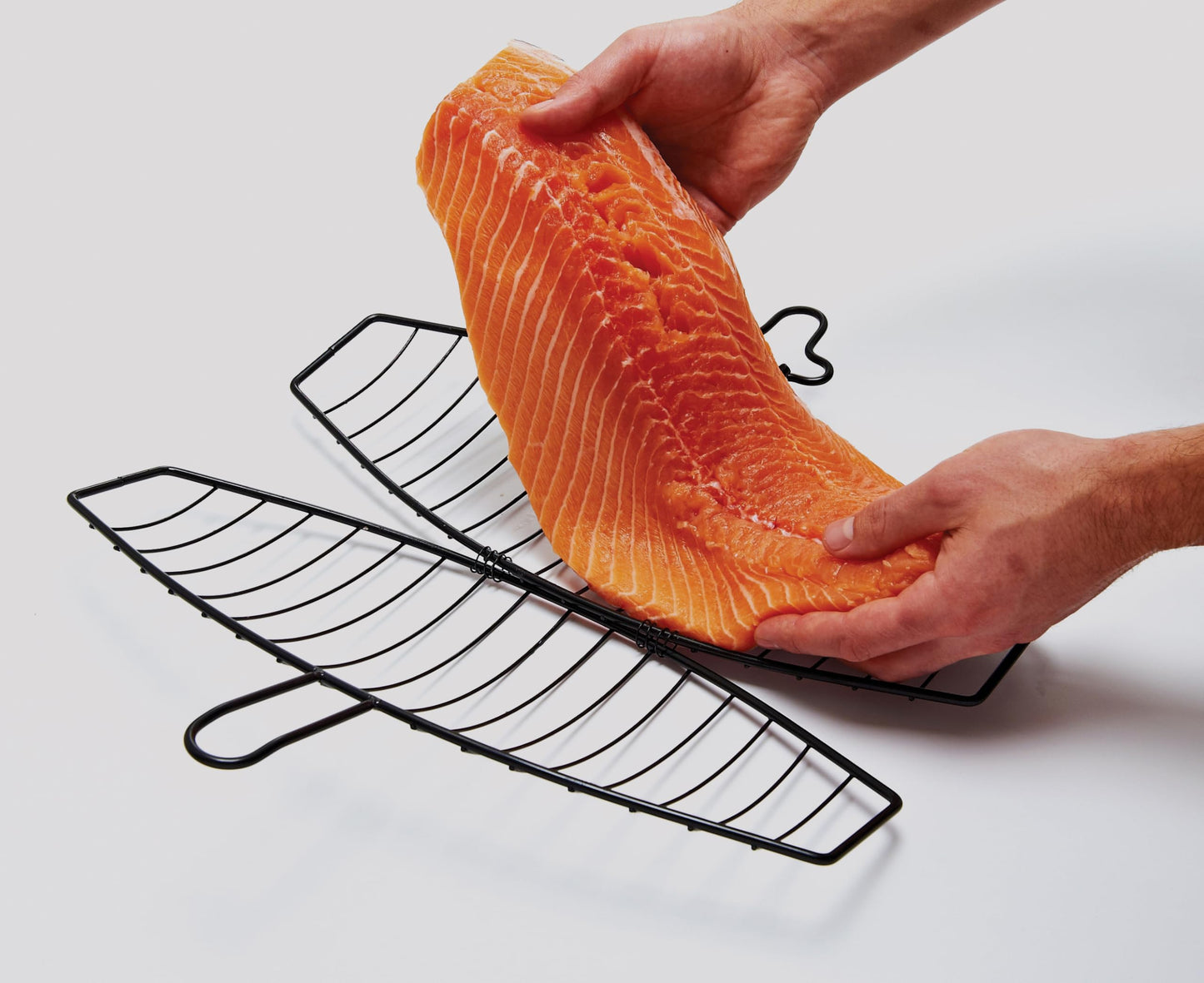 GrillPro 21015 Fish Basket with Detachable Handle