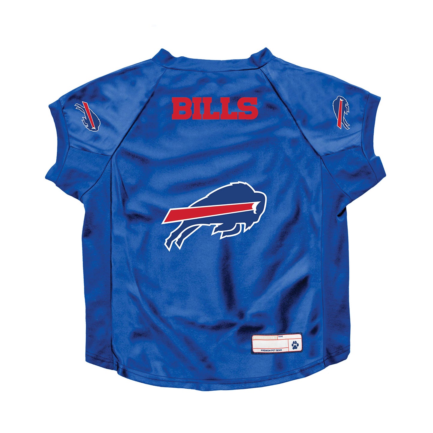 Littlearth NFL Buffalo Bills Stretch Pet Jersey for Large Dogs, Team Color, Big Dog