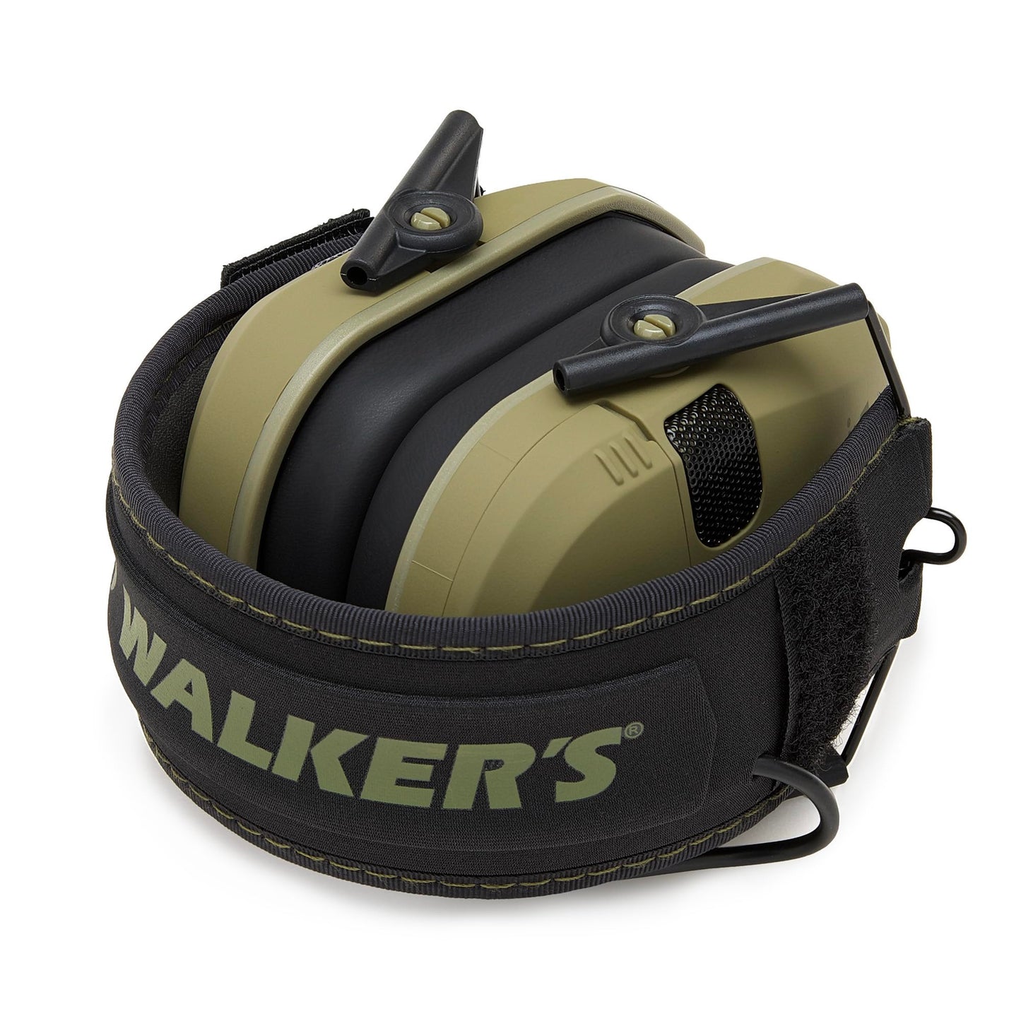 Walker's GWP-RSEMPAT-ODG GWP-RSEMPAT-ODG Hunting Earmuffs Green Patriot