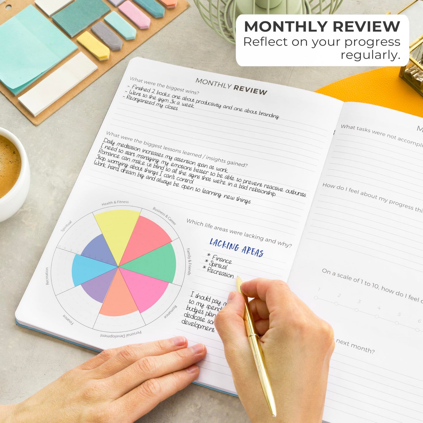 Clever Fox Planner PRO – Weekly & Monthly Life Planner to Increase Productivity, Time Management and Hit Your Goals – Organizer, Gratitude Journal – Undated – 8.5 x 11" – Lasts 1 Year (Periwinkle)
