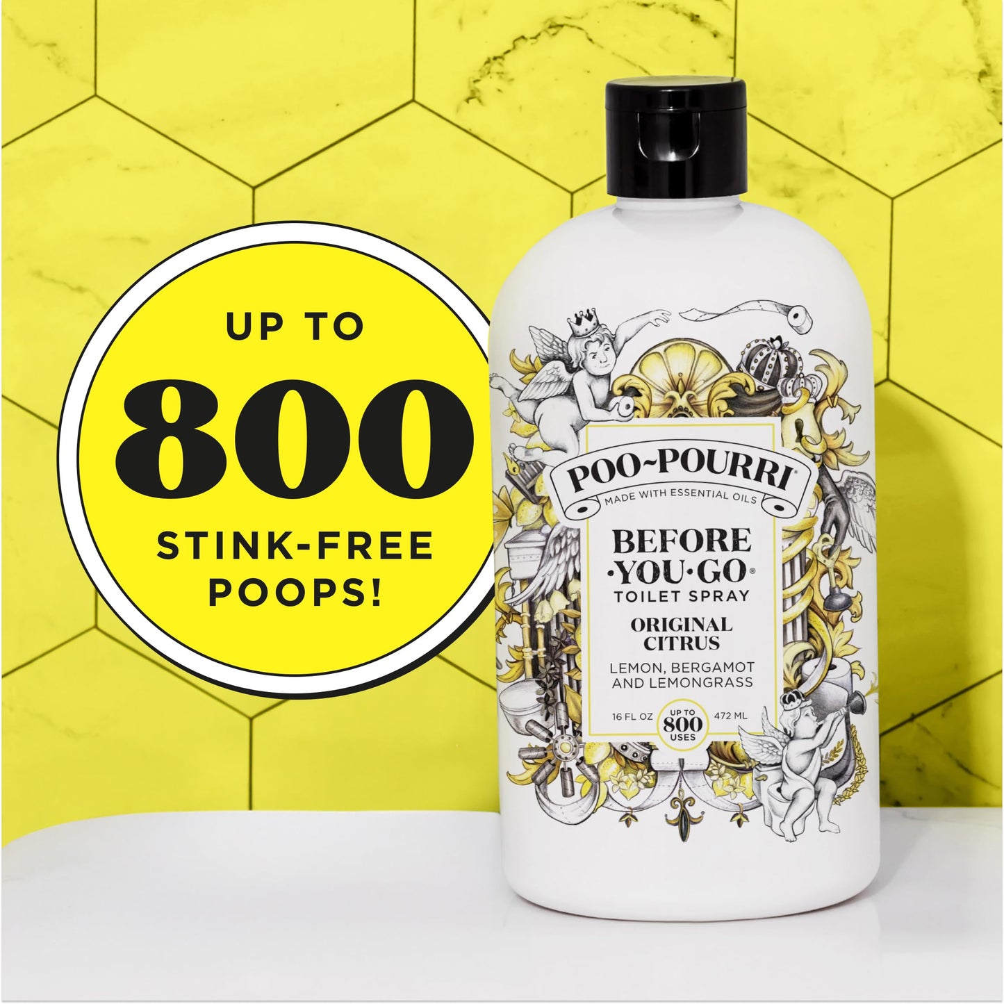 Poo-Pourri Original Citrus, 16 ounces
