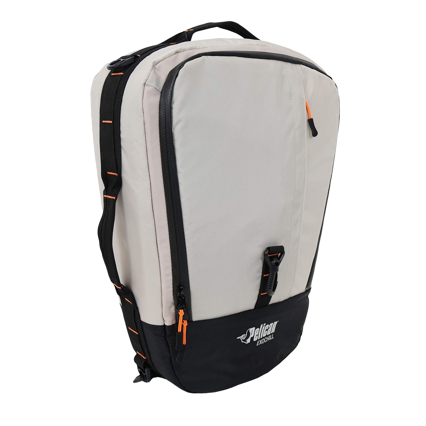 Pelican Sport - ExoChill - Cooler Bag - Fit in Most Tank Wells - Removable Shoulder Strap and Handles On Each Side - More Storage Compartement - PS3012-00, Black/Grey, 18.701 in