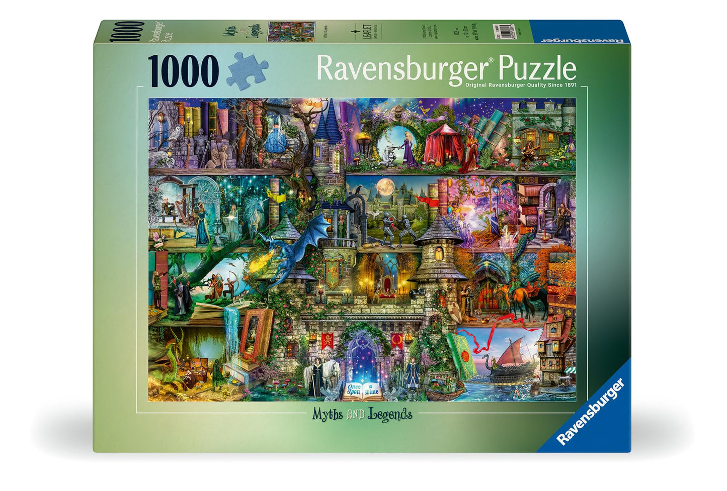 Ravensburger Myths & Legends 1000 Piece Jigsaw Puzzle for Adults - 12000089 - Handcrafted Tooling, Made in Germany, Every Piece Fits Together Perfectly