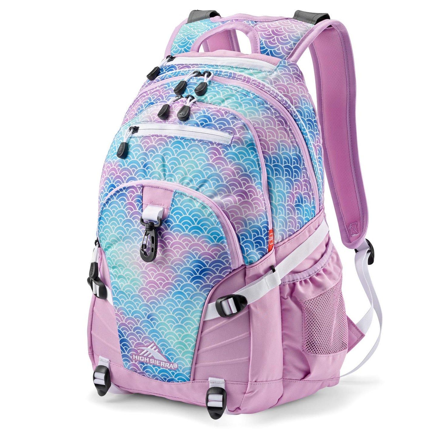 High Sierra Loop Backpack, Rainbow Scales, Medium