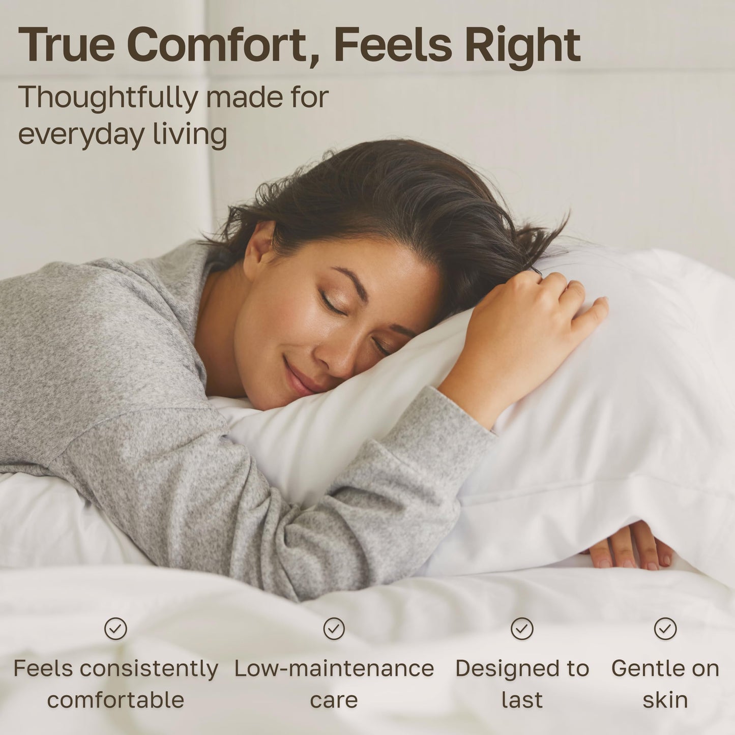 California Design Den -Twin Sheet Set 100% Cotton Sheets, 600 Thread Count, Deep Pocket, Soft & Crisp White Sheets Set, 3 Pc Twin Sheets Set, Sateen Weave, Beats Egyptian Cotton Claim (Bright White)