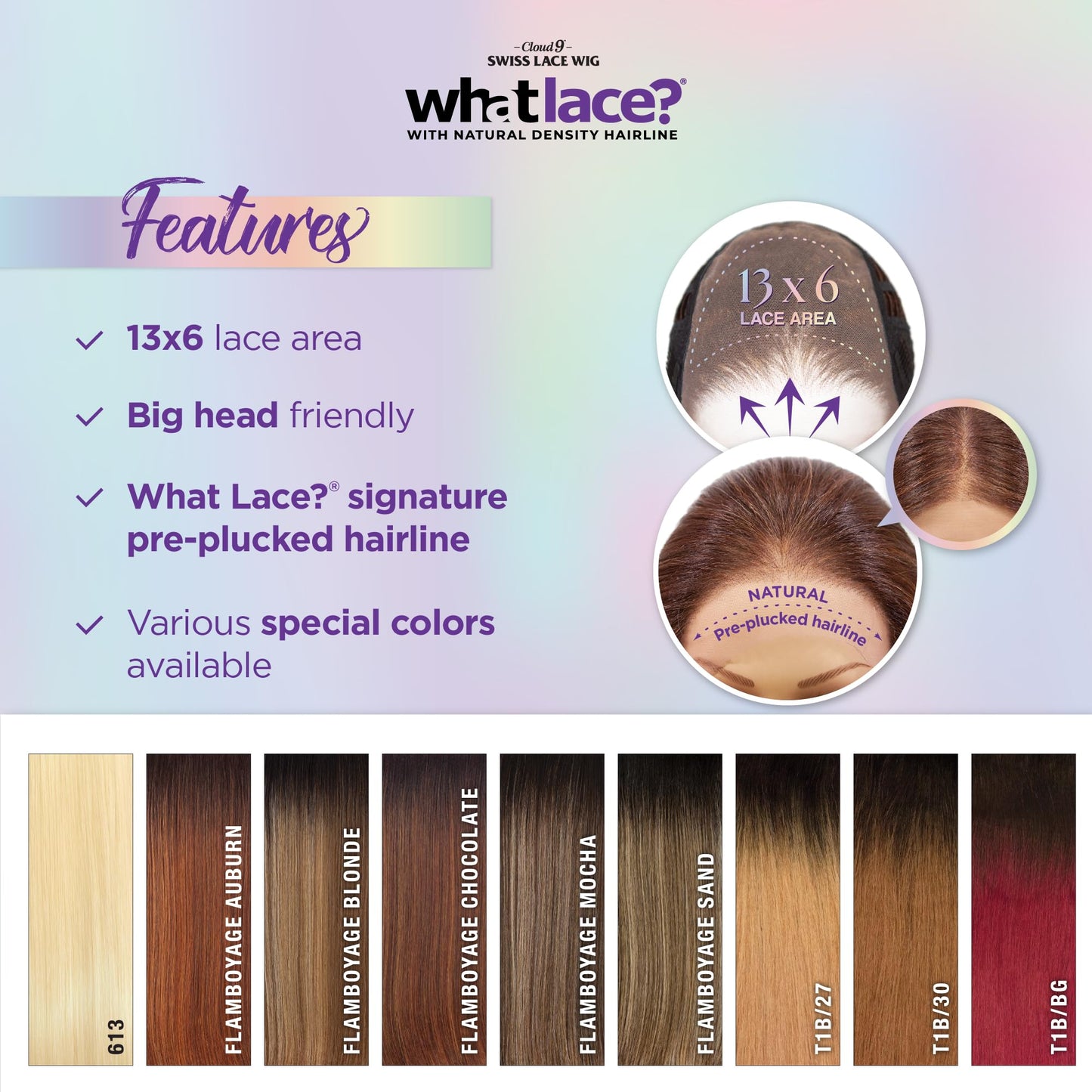 SENSATIONNEL Synthetic Cloud9 What Lace Wig ZELENA FLAMBOYAGE SAND