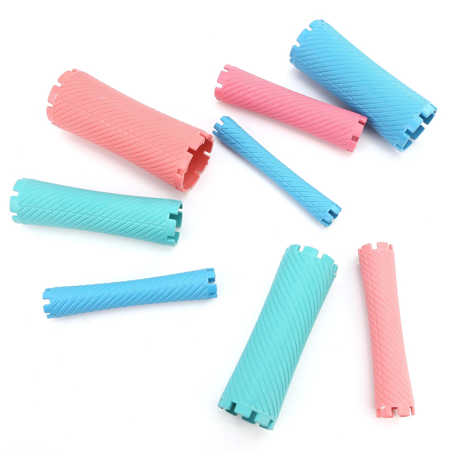 100 Pcs Perm Rods Set for Short & Long Hair, Large Curlers & Rollers for Women and Men, Cold Wave Curling Kit Permanent Bar with Multiple Sizes, Hairdressing Tools for Home Curly, Fluffy, Wavy Style