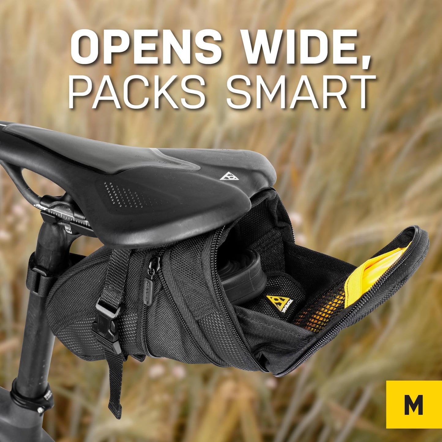 Topeak Aero Wedge Pack with Buckle, Medium