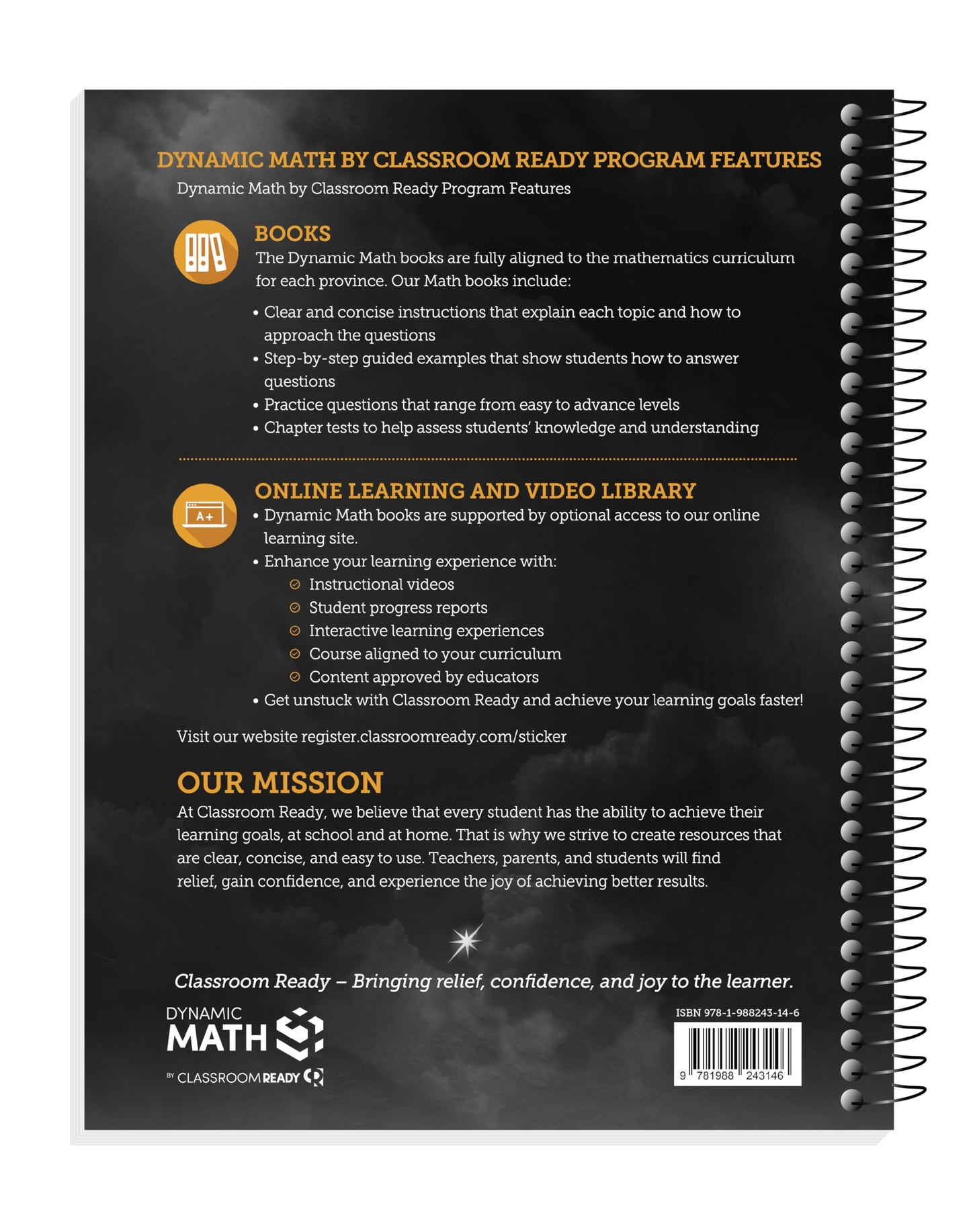 Dynamic Math Workbook - Complete Grade 9 Mathematics Curriculum (BC Edition)