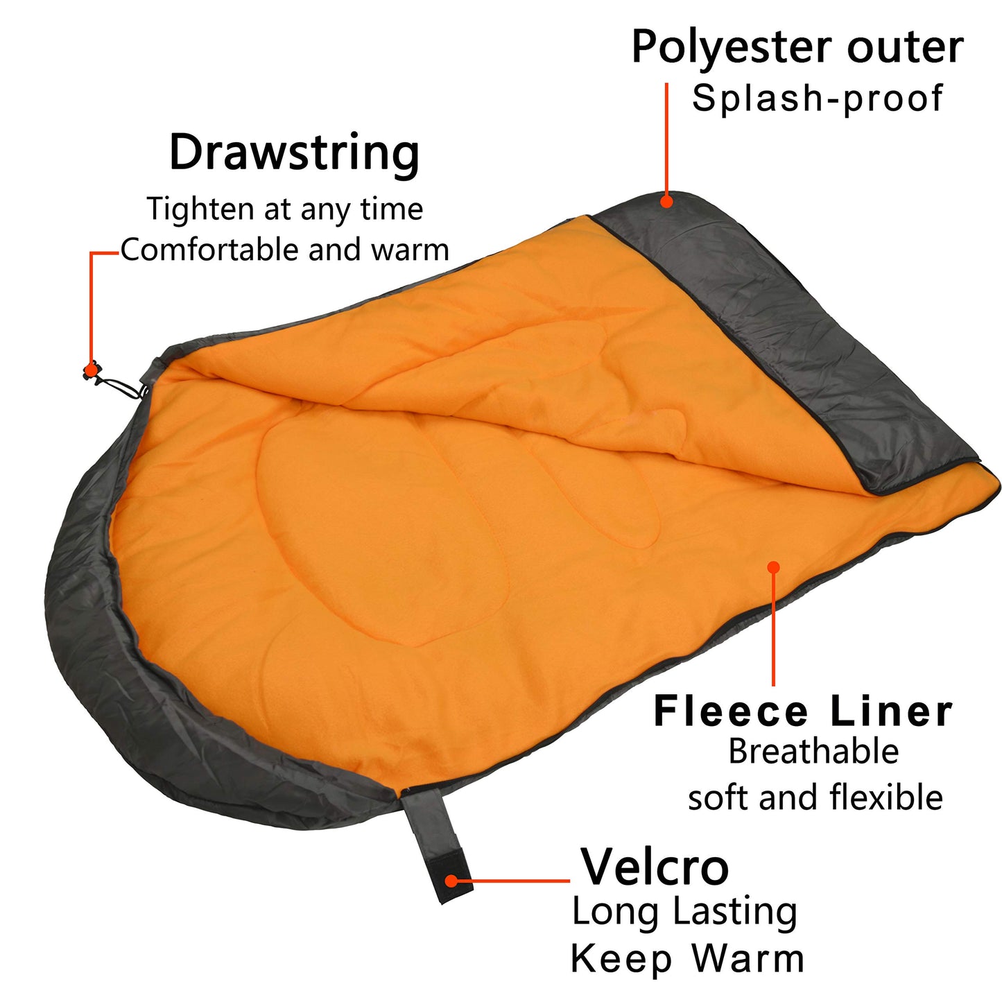 Dog Sleeping Bag Waterproof Pet Bed Soft Warm Dog Cat Mat Cushions with Portable Storage Bag for Indoor Outdoor Travel Camping Hiking Backpacking