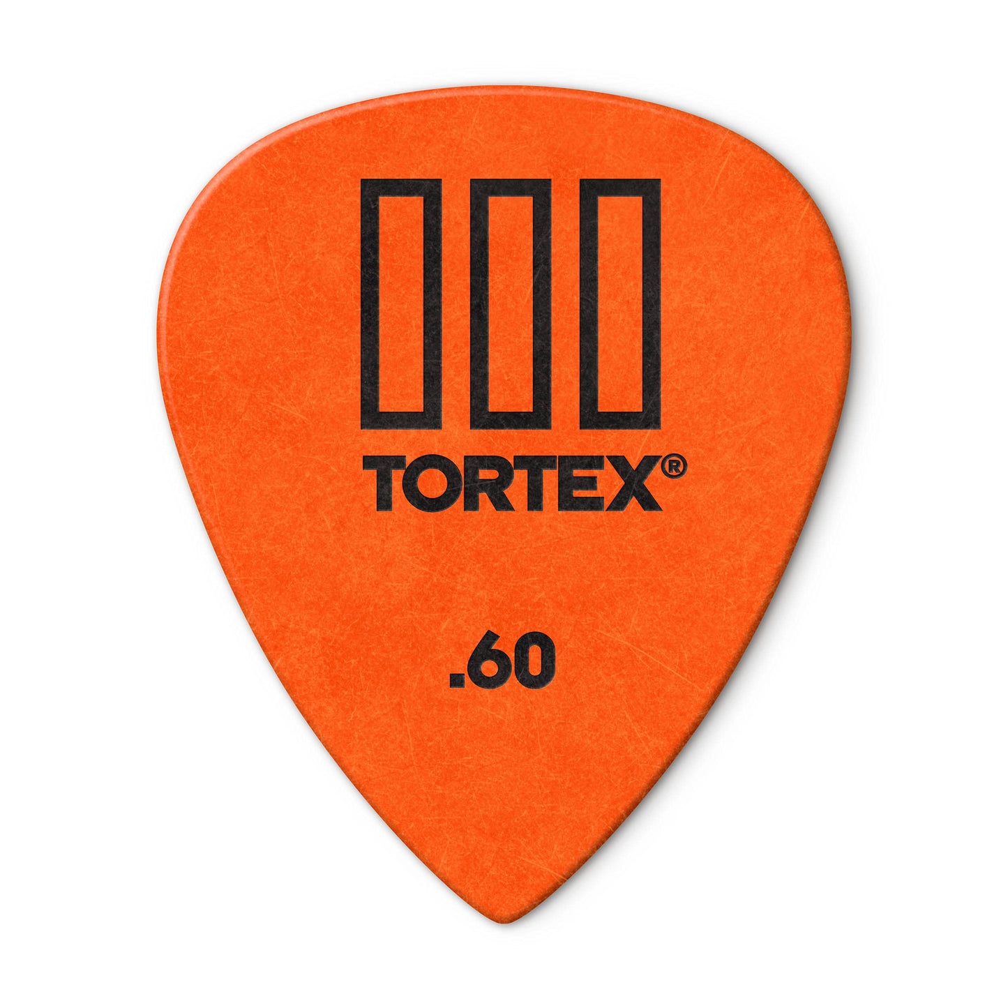 Dunlop 462R60 .60mm Tortex T3 Sharp Tip Guitar Picks, 72-Pack