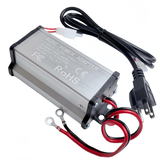110V to 12V Diesel Air Heater Power Supply Adapter, 110-245V Diesel Heater Adapter, DC Power Converter AC to DC Transformer for 5KW/8KW Diesel Parking Heater