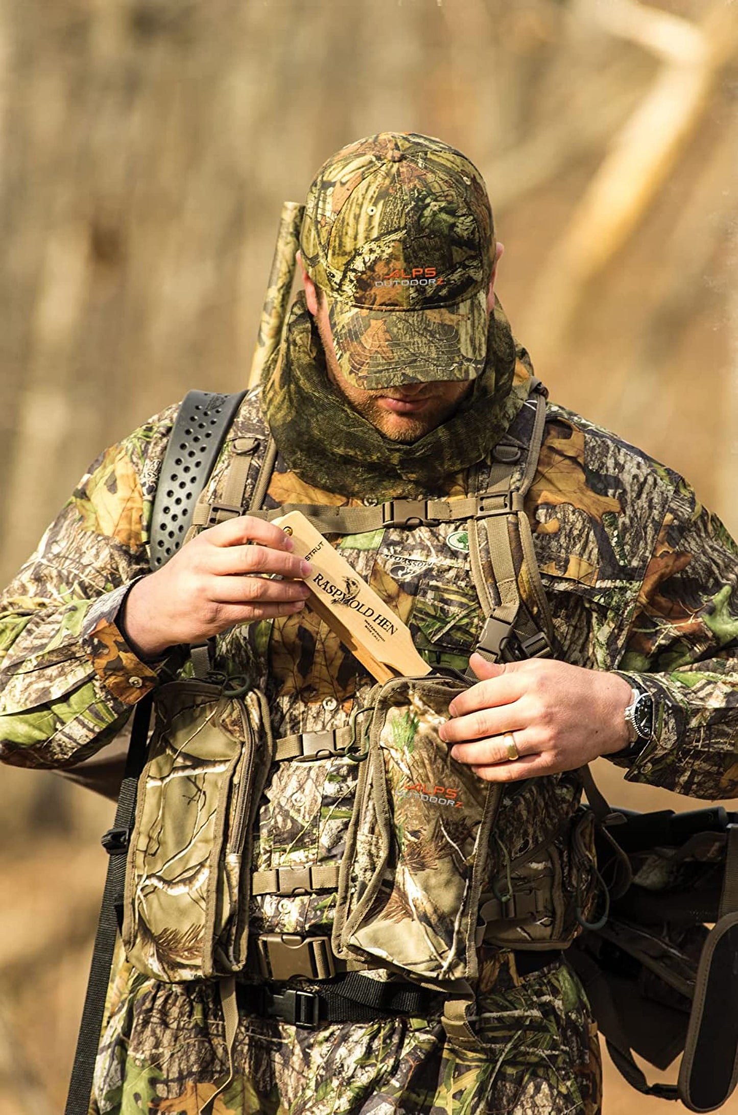 ALPS OutdoorZ Turkey Call Pockets & Game Bag - Realtree Edge, Updated SKU