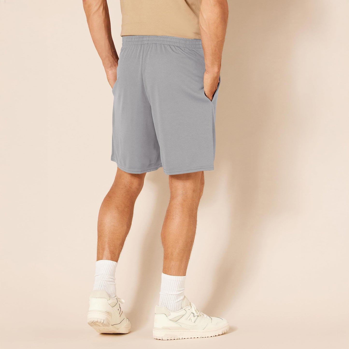 Amazon Essentials Men's 5XL Aem13215bt, Grey/Navy, 5XL