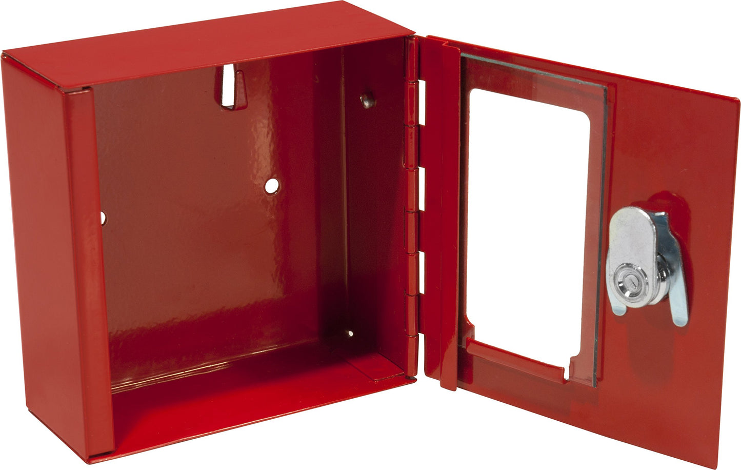 Barska AX11838 Breakable Emergency Key Box with Attached Hammer (Red)