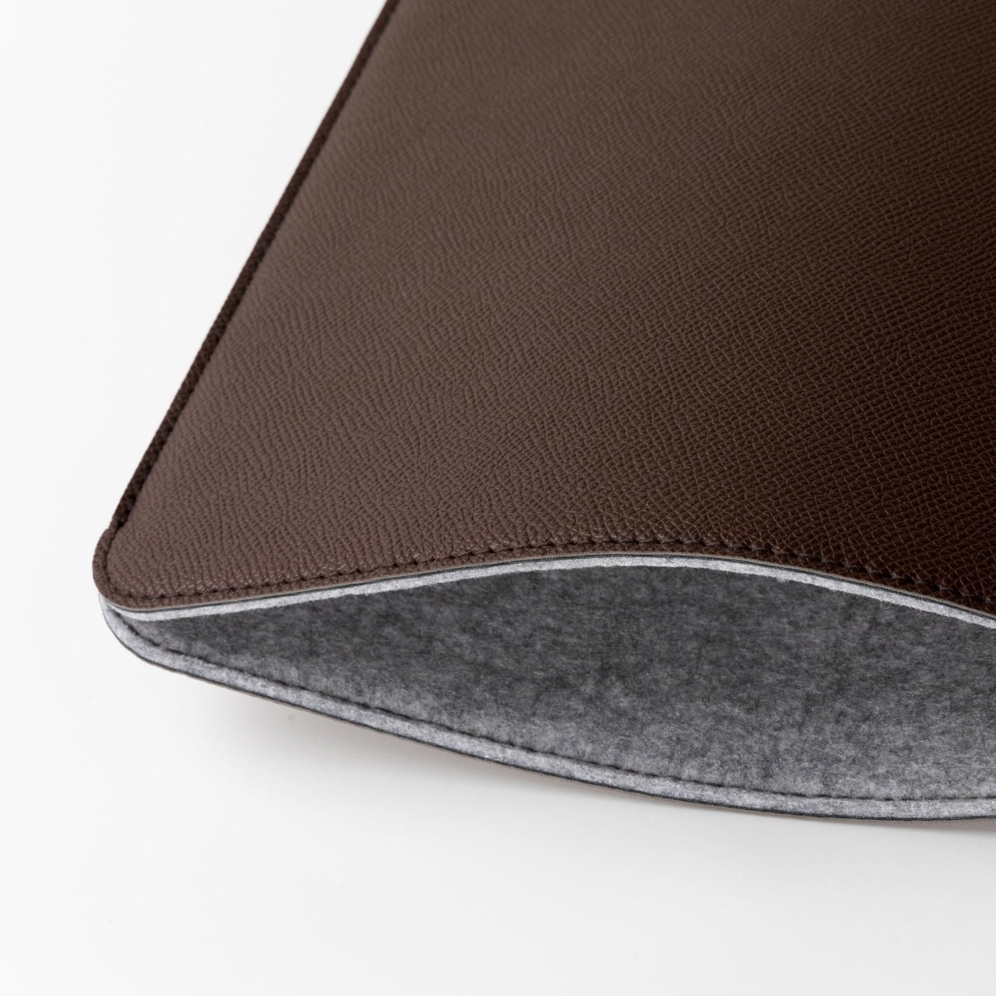 Comfyable Slim Laptop Sleeve 16 Inch Compatible for MacBook Pro M5 M4 M3 M2 Pro/Max 2026, Faux Leather Protective 16-in Mac Cover Case, Coffee
