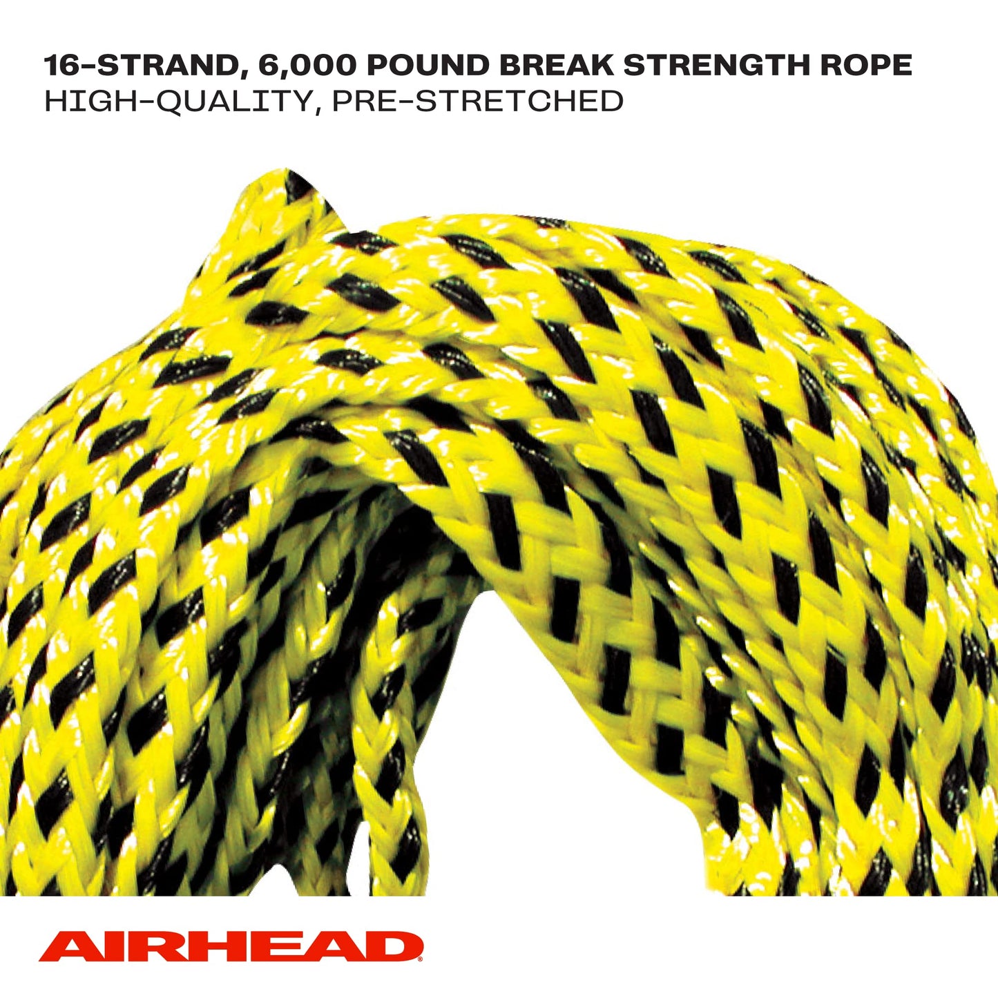 AIRHEAD AHTR-6000 Super Strength 6 Rider Tube Tow Rope