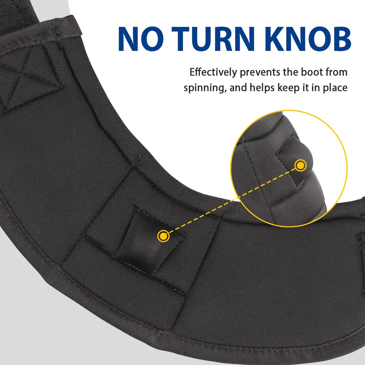 Harrison Howard Horse Bell Boots Overreach Bell Boots No-Turn Bell Boots for Horse-Sturdy Protective Hoof Boot