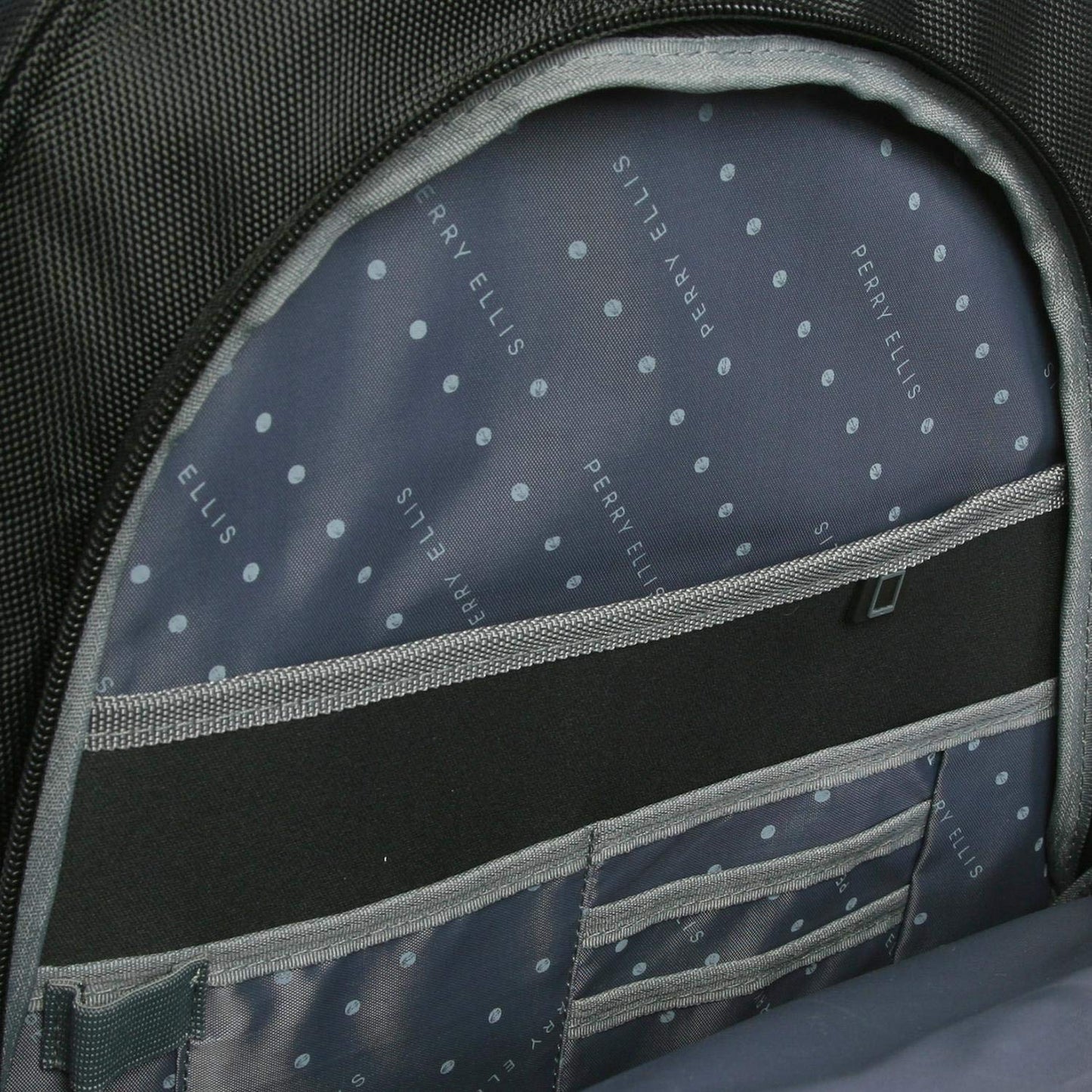 Perry Ellis M150 Business Laptop Backpack, Black