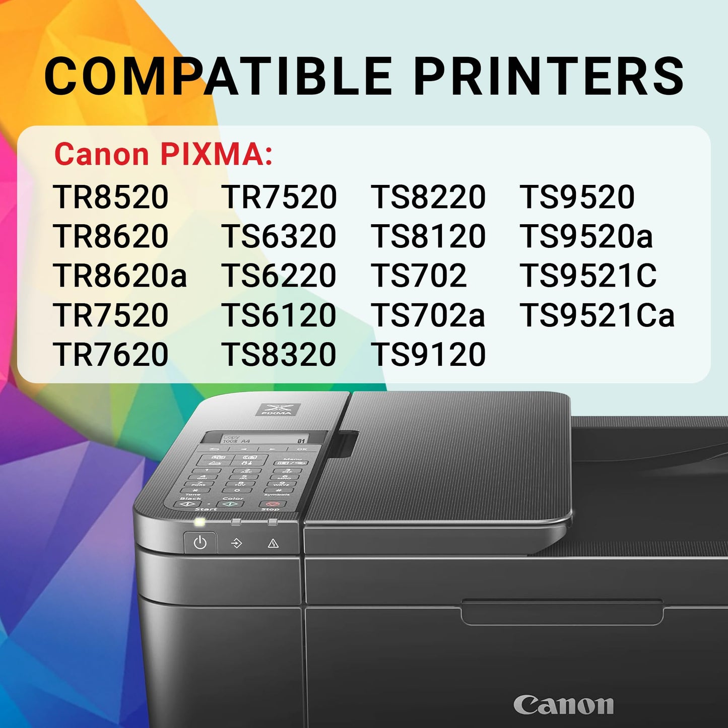 Canon Genuine Ink Cartridge PGI-280XL Black, High-Yield (1 Count), Original Canon Printer Ink for PIXMA TR7620 / TR8520 / TS6220 Printers