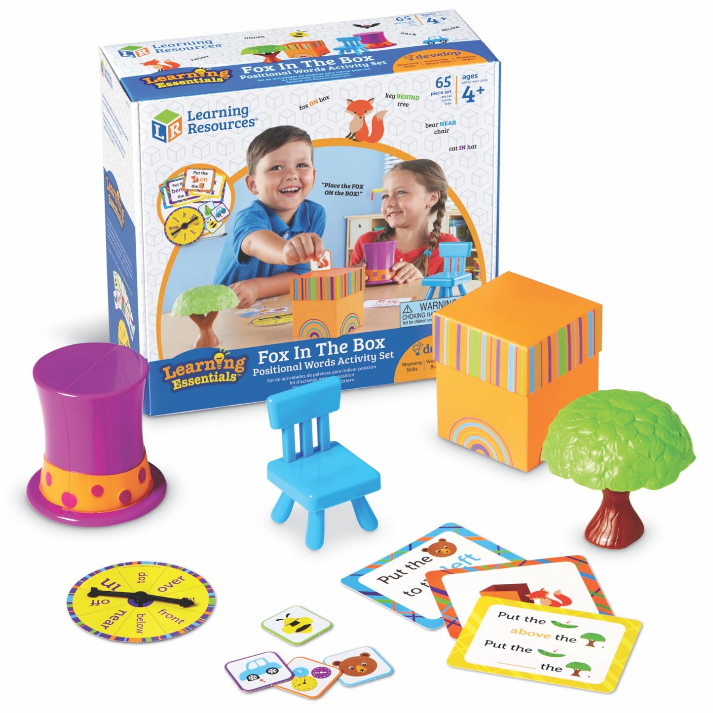 Learning Resources LER3201 Fox in The Box Positional Words Activity Set