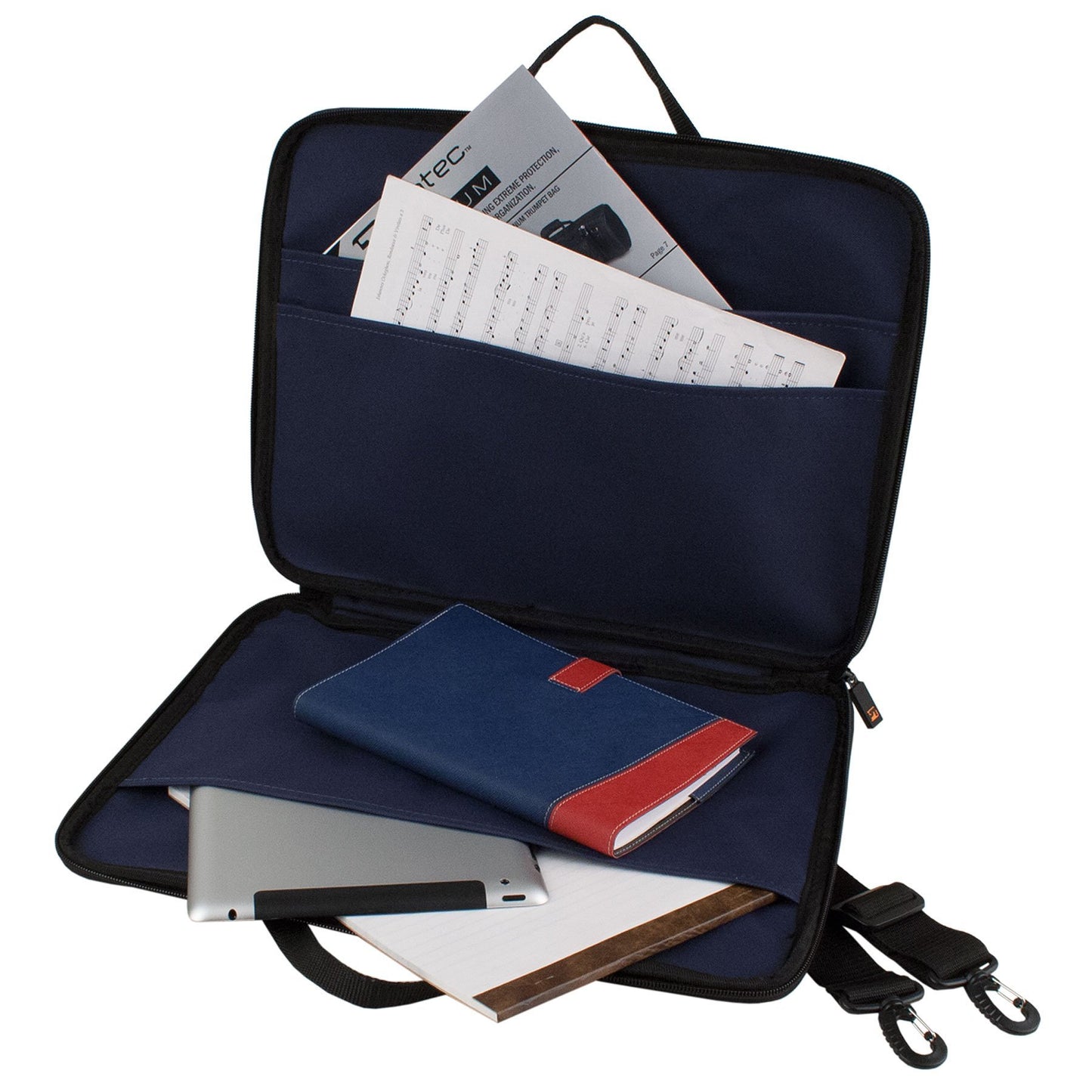 Protec Music Portfolio Bag with Shoulder Strap, Blue