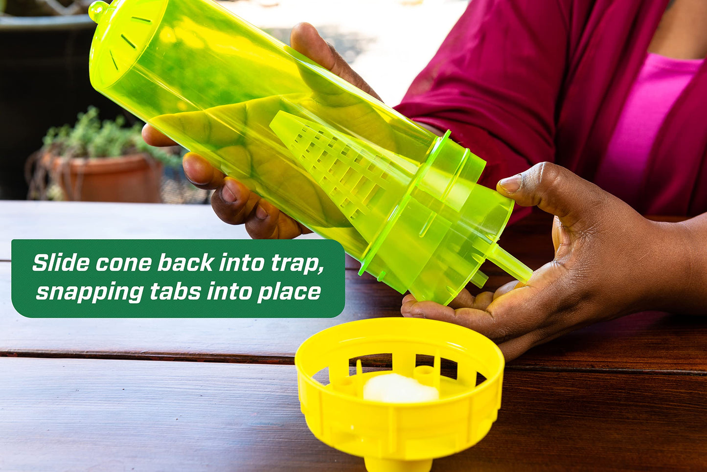 Rescue! Reusable Yellowjacket Trap – Includes Attractant - 2 Traps