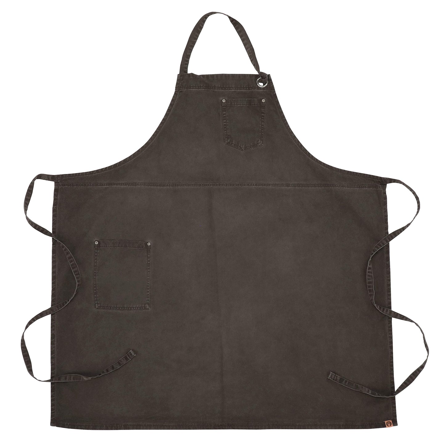Chef Works Unisex Dorset Bib kitchen aprons, Pewter, One Size US