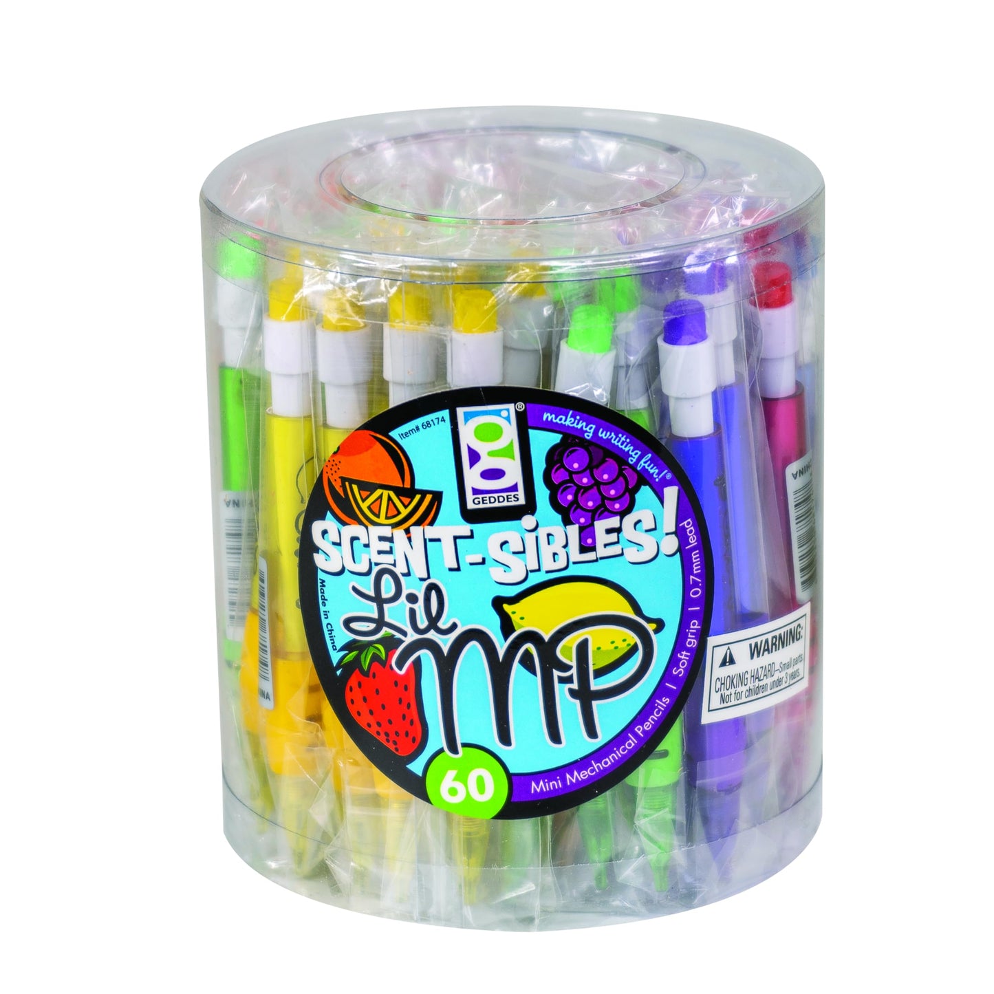 Geddes Scented Lil MP .7mm Mechanical Pencil - Set of 60