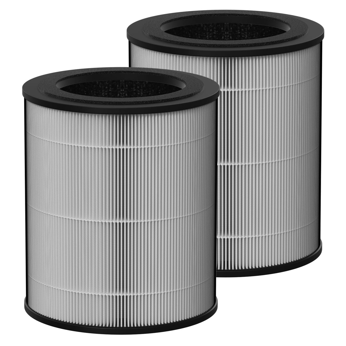 Ontheone JF100 HEPA Filter Replacement Compatible with Jafända JF100 Air Purifier, Compare to Part Number JF100-RF, 3-in-1 Filtration System with Activated Carbon Filter, 2-Pack