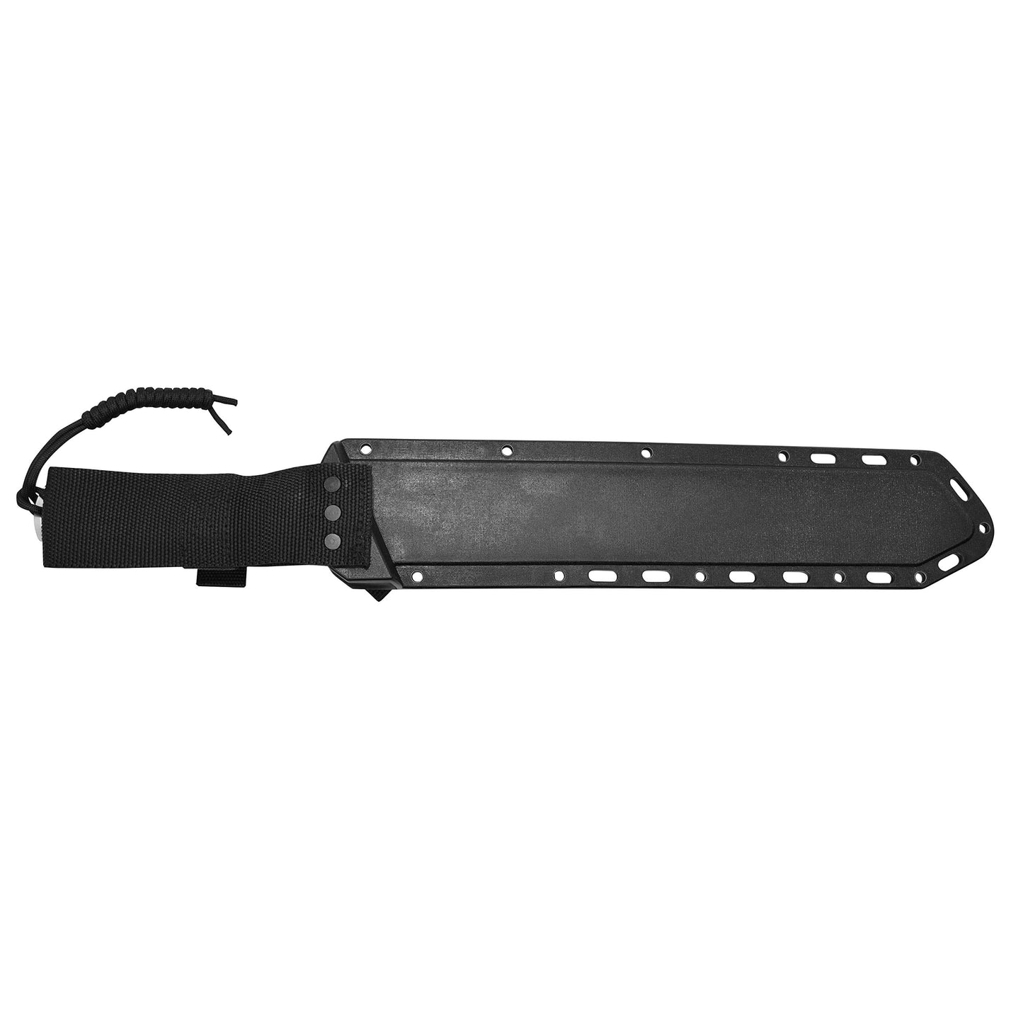 CARNIVORE INJECT MACHETE / 18" OVERALL / 12" BLADE / 420SS / FULL TANG/INCLUDES 5" TRIMMING KNIFE/MOLDED SHEATH