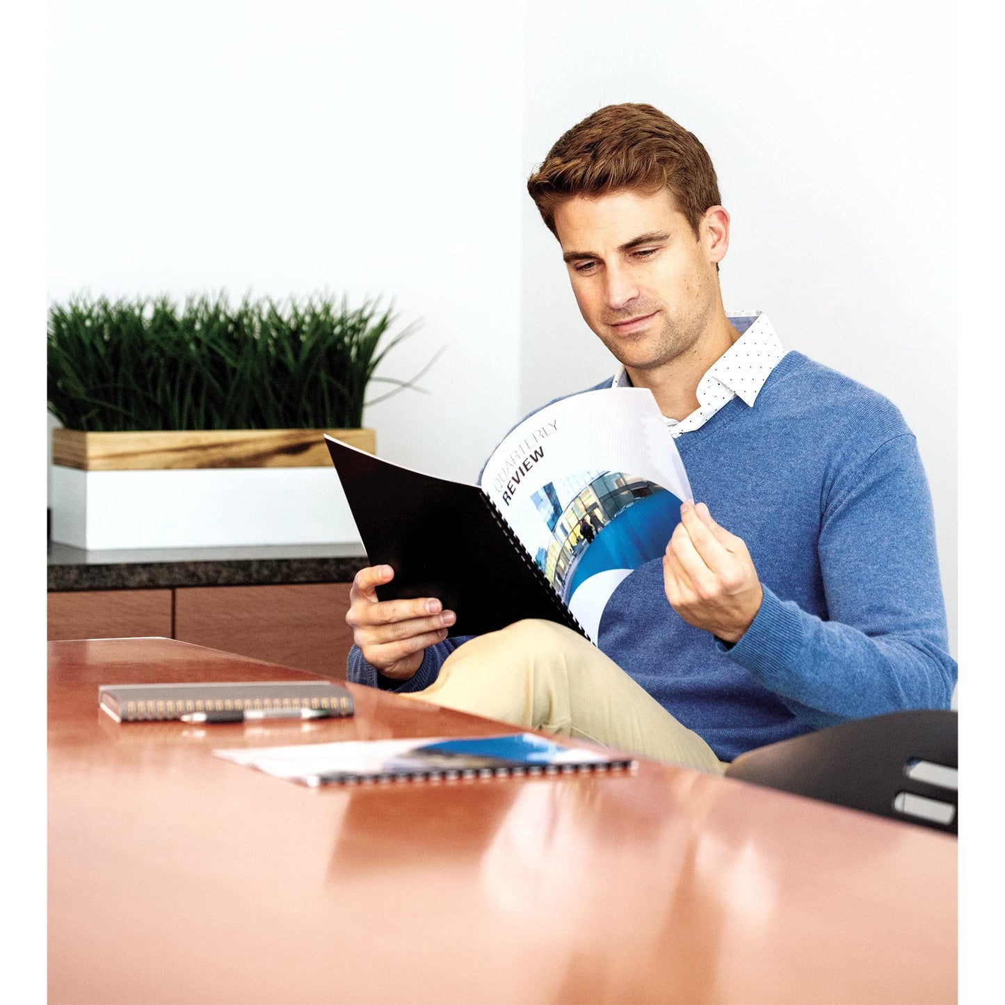 Fellowes Crystals Transparent PVC Binding Cover, Letter, 100 Pack