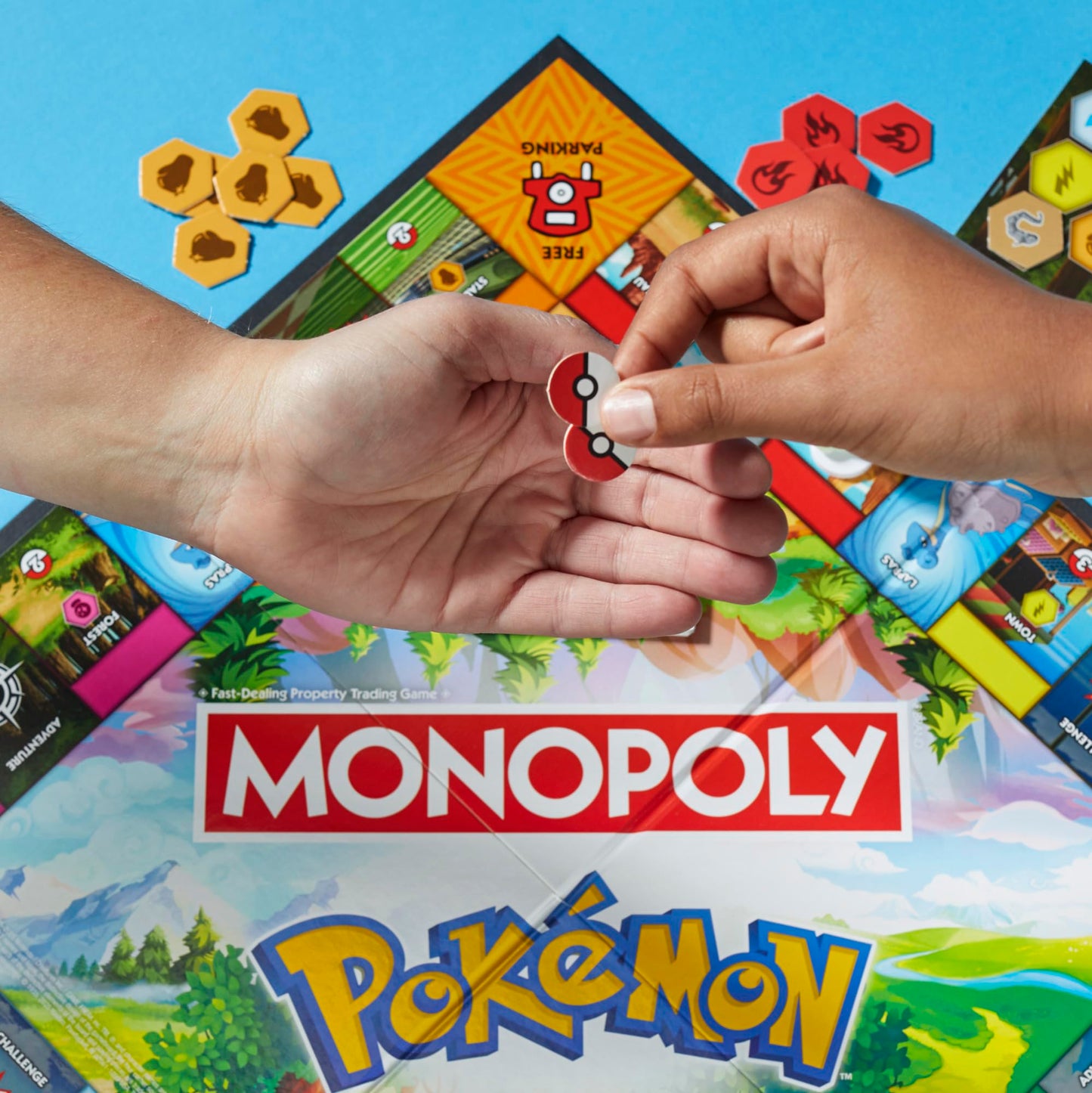 Monopoly Pokémon Edition Board Game | Ages 8 and Up | 2 to 4 Players | Kids Games for Pokémon Fans | Fun Family Games| 45 Mins. Avg. (English & French)