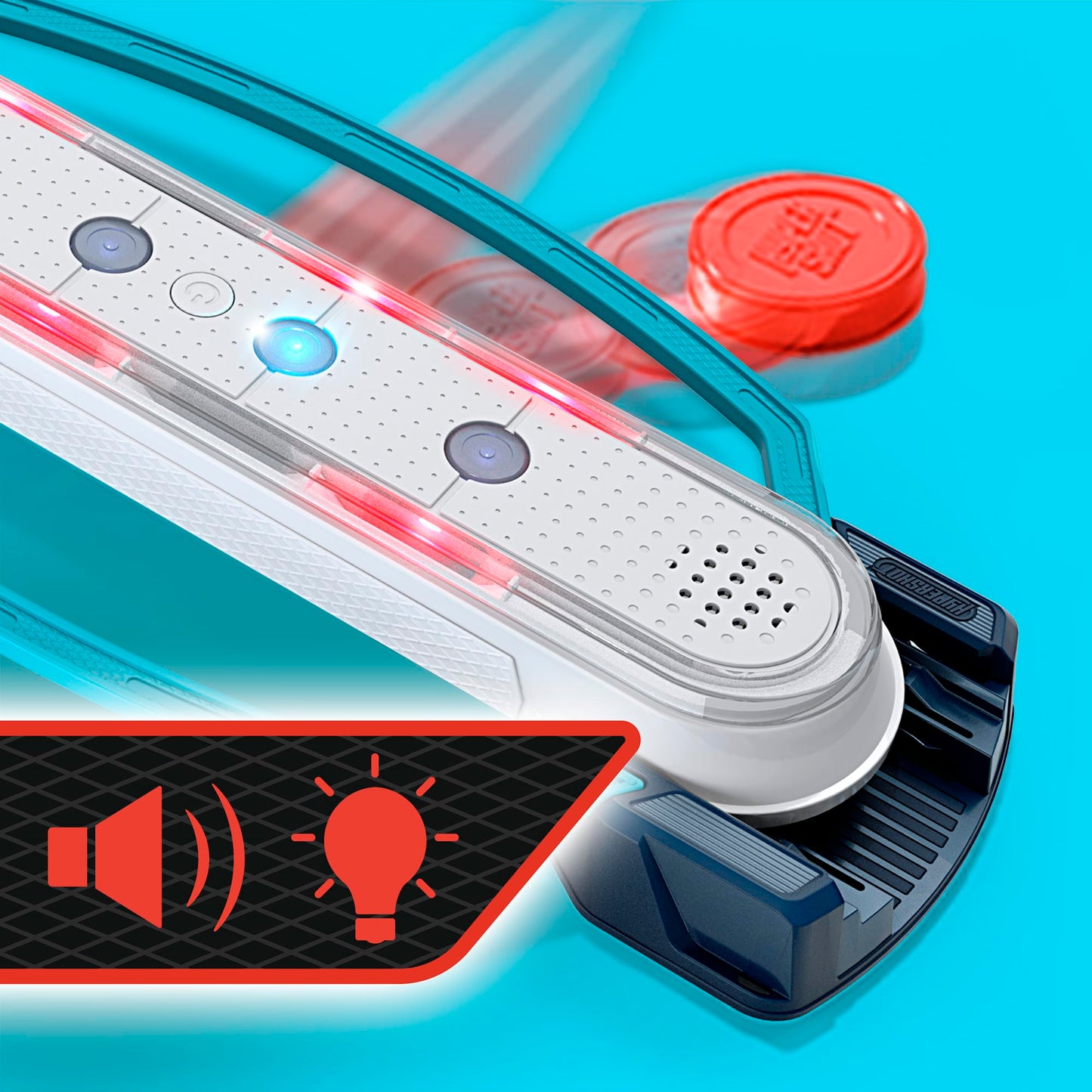 Hypershot Electronic Tabletop Hockey Game | 5 Games in 1 | Music, Lights, and Sounds | Ages 8 and Up | for 1 to 2 Players | Kids Board Games (English & French)