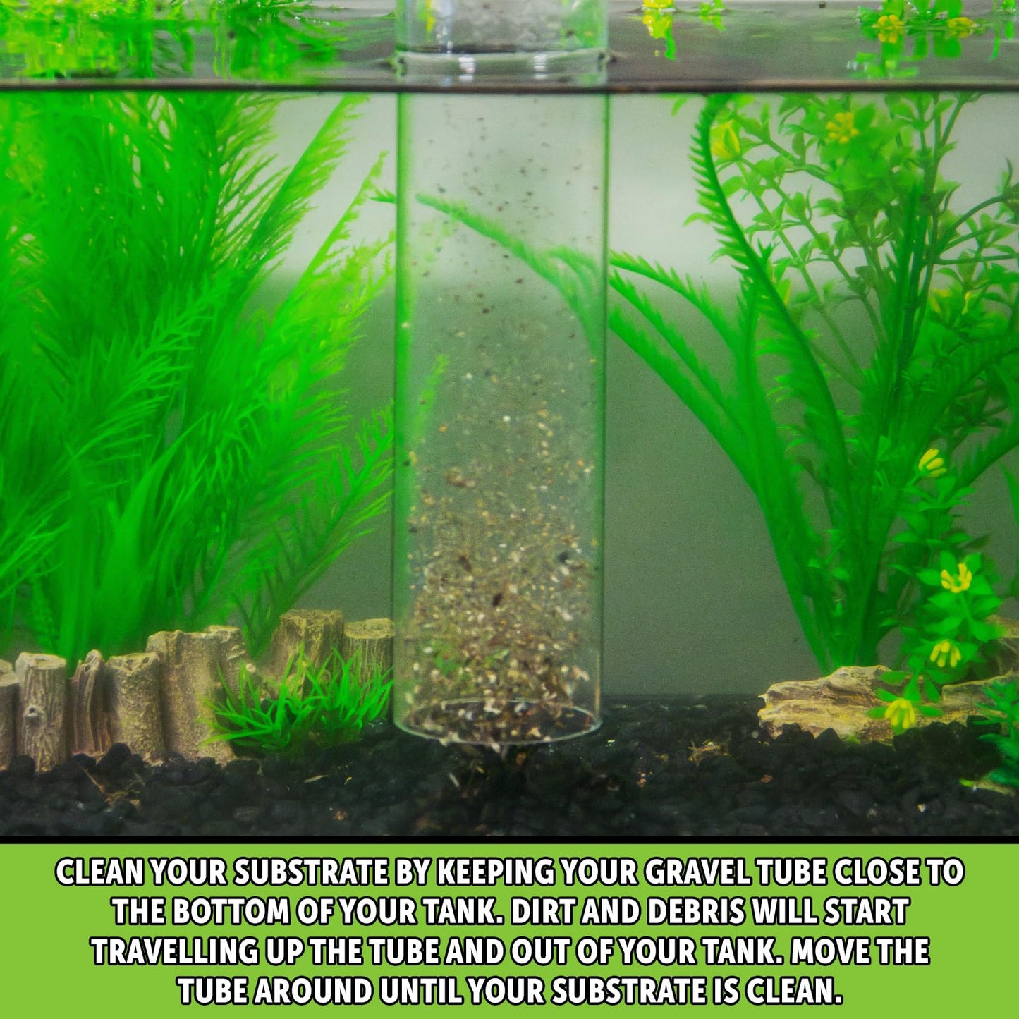 Python Products 61602514: No Spill Clean and Fill Aquarium Maintenance System, 25Ft