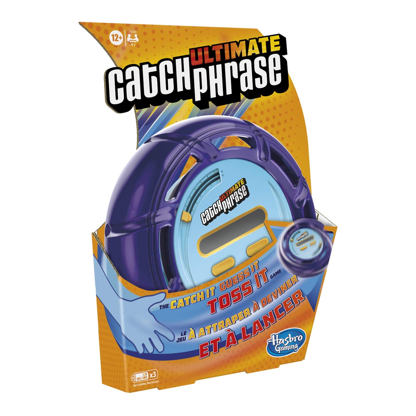Hasbro Ultimate Catch Phrase Electronic Party Game for Ages 12 and Up, English and French Version