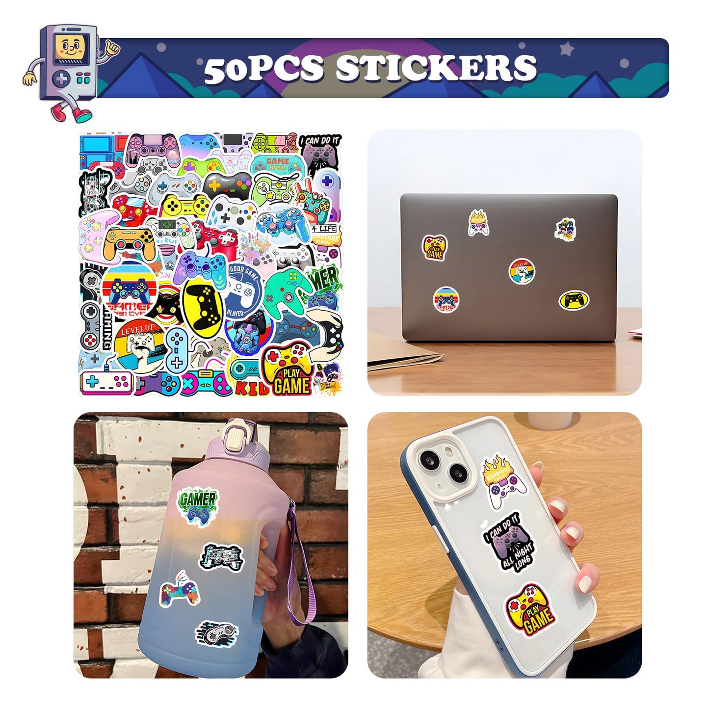 122pcs video game party favors Supplies, Gift Bags, key chains,Wristbands,balloons,Stickers straws etc for Birthday Party Decorations Fill Up the Goodie Bags Prizes Pinata Fillers (video game)