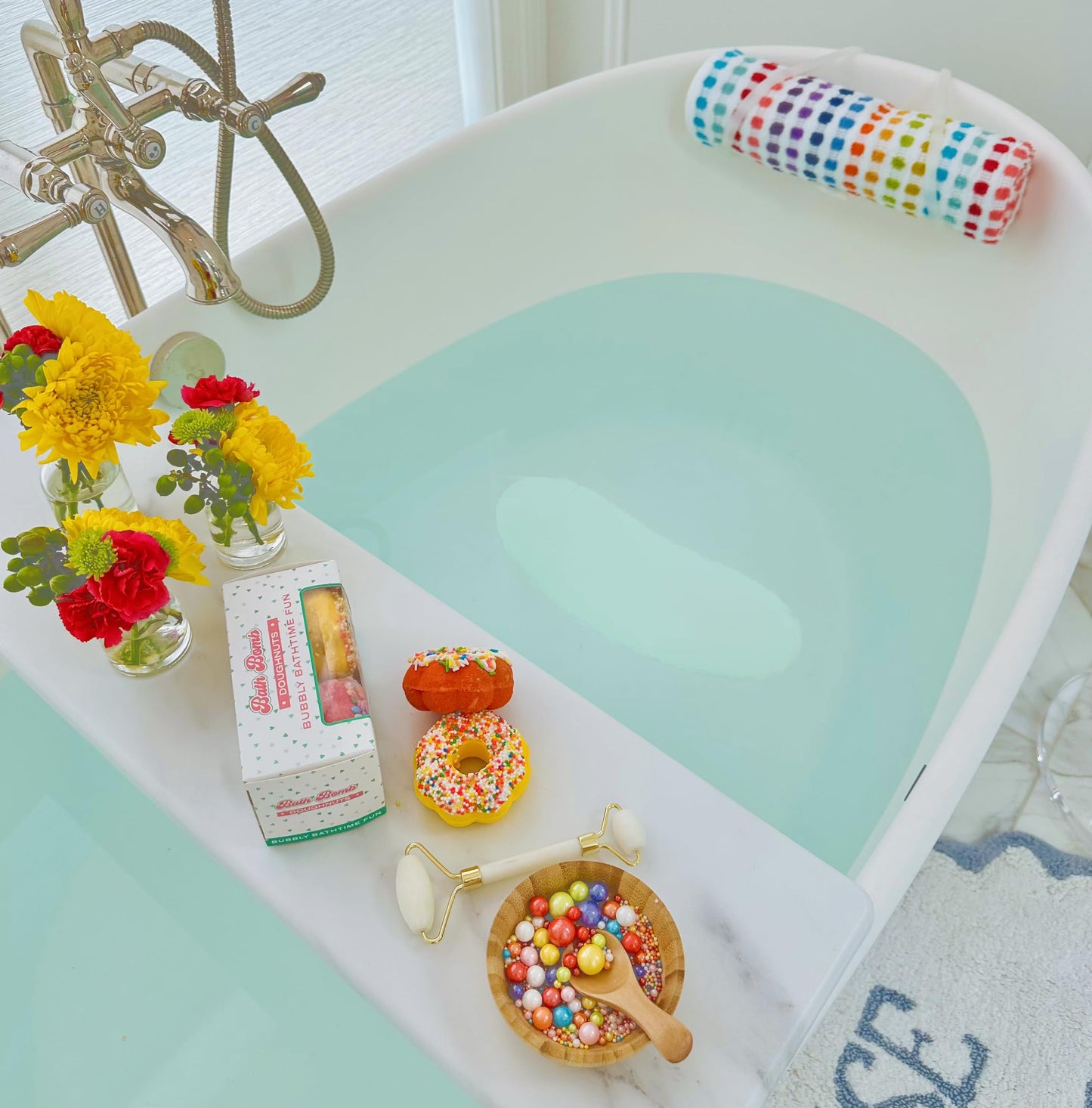 Bath Bean (Frosted Glass)