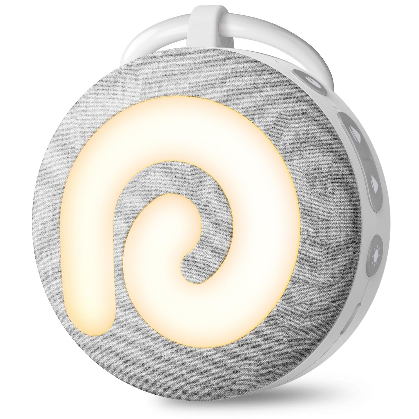 Dreamegg Portable Sound Machine for Baby Kids, White Noise Machine for Sleeping,Night Light,21 Soothing Sounds, Volume Control, Child Lock, USB Rechargeable Sound Machine Baby for Travel