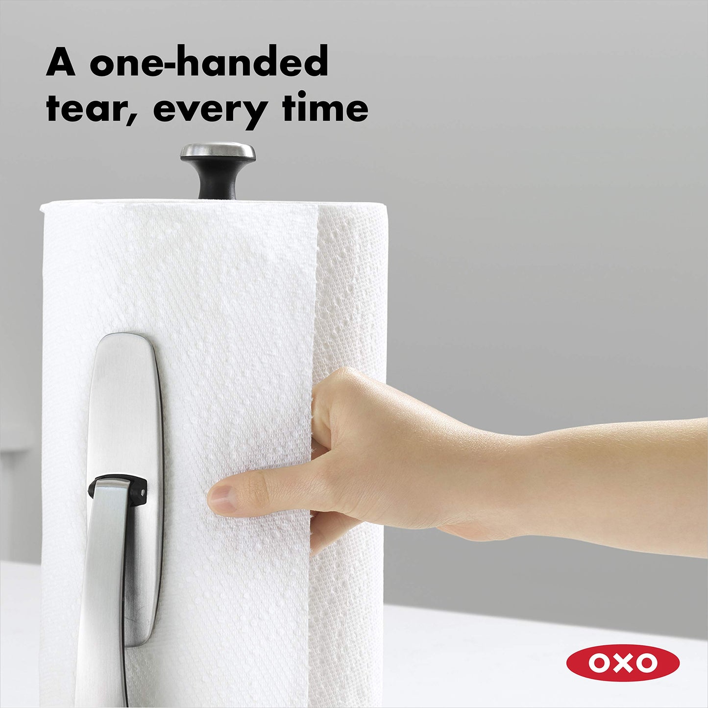 OXO Good Grips 1066736SS Paper Towel Holder (Silver)