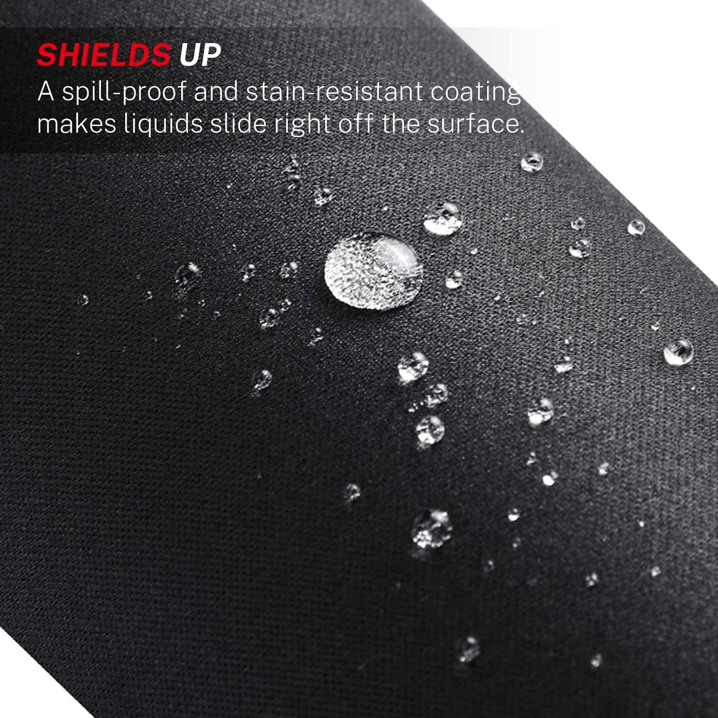 MROCO Mouse Pad 12-Pack [30% Larger] with Anti-Fray Stitched Edges, Premium Waterproof Surface, Non-Slip Rubber Base, Computer & Gaming Mouse Mat for Laptop, Office & Home, 8.5 x 11 in, Black