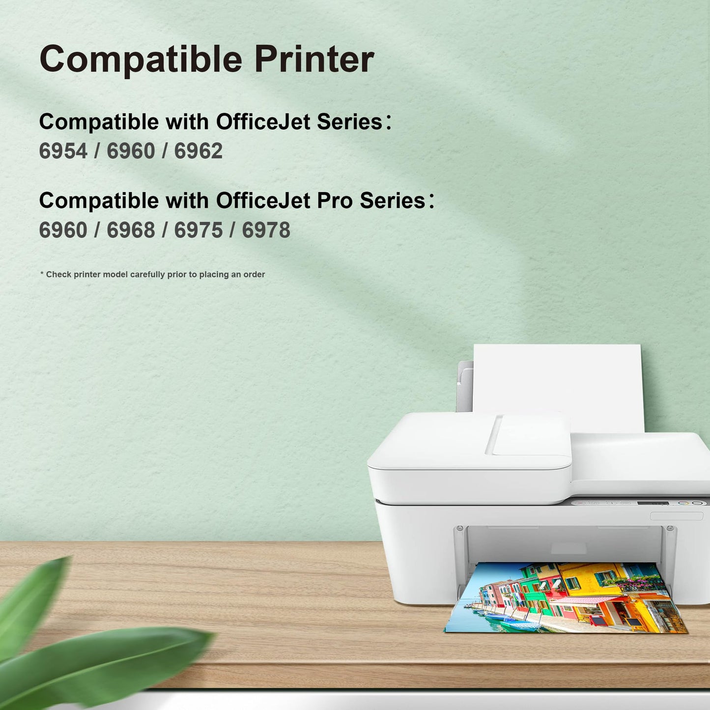 902XL Ink Cartridges Combo Pack 5 Pack for HP Printer Ink 902 XL to use with OfficeJet Pro 6978 6968 6970 6960 OfficeJet 6962 6950 Printer (2 Black| Cyan| Magenta| Yellow)