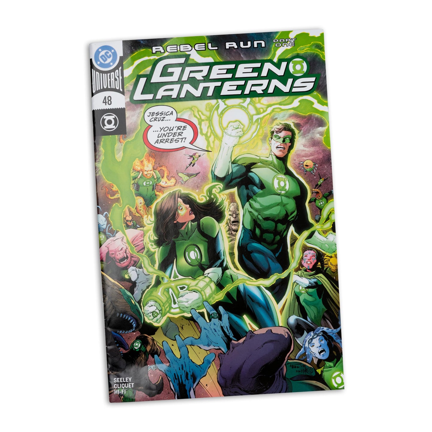 DC Direct - 7in Green Lantern Action Figure with Comic (Hal Jordan) Page Punchers - McFarlane Toys