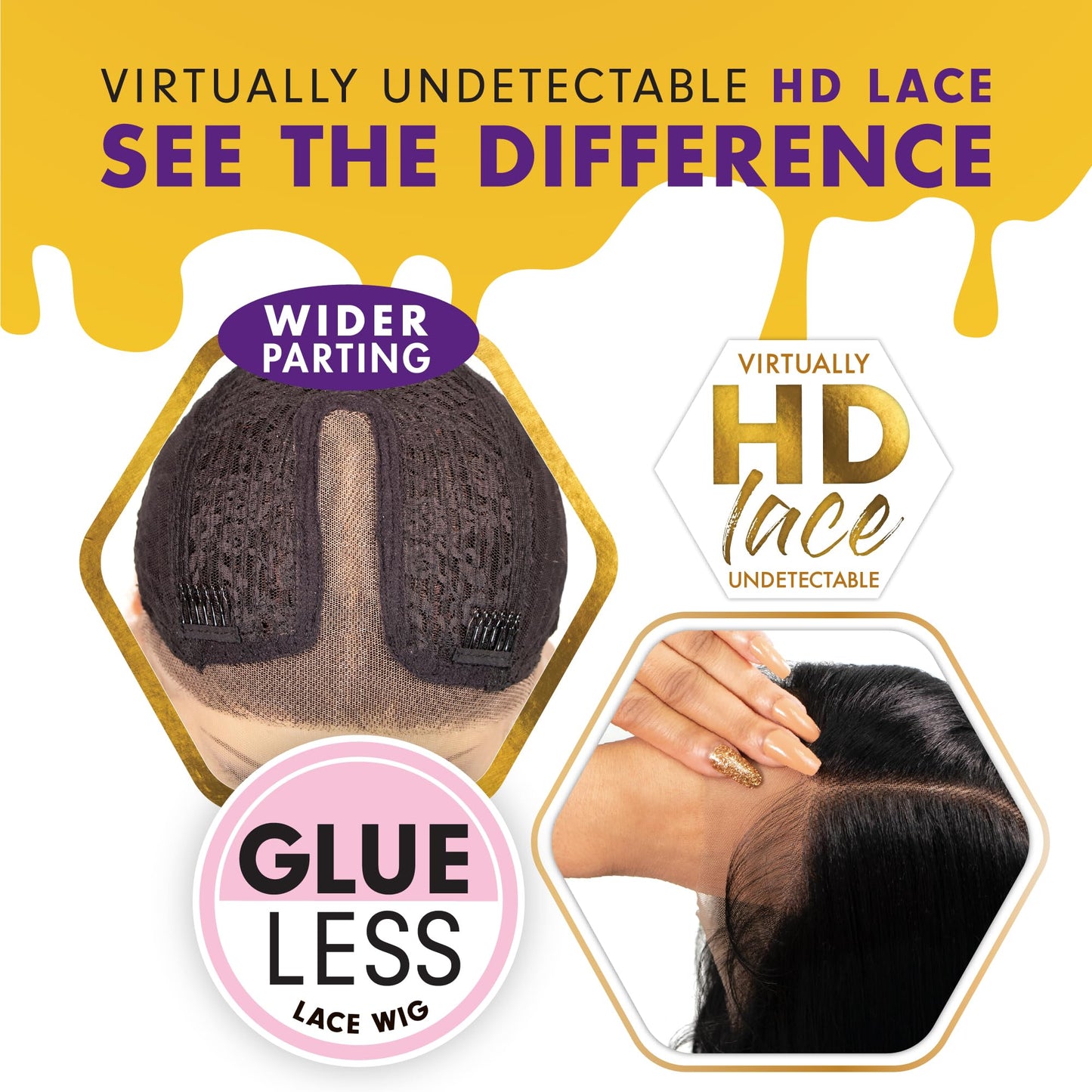 Sensationnel Synthetic HD Lace Front Wig - BUTTA UNIT 5 (FLAMBOYAGEMOCHA)